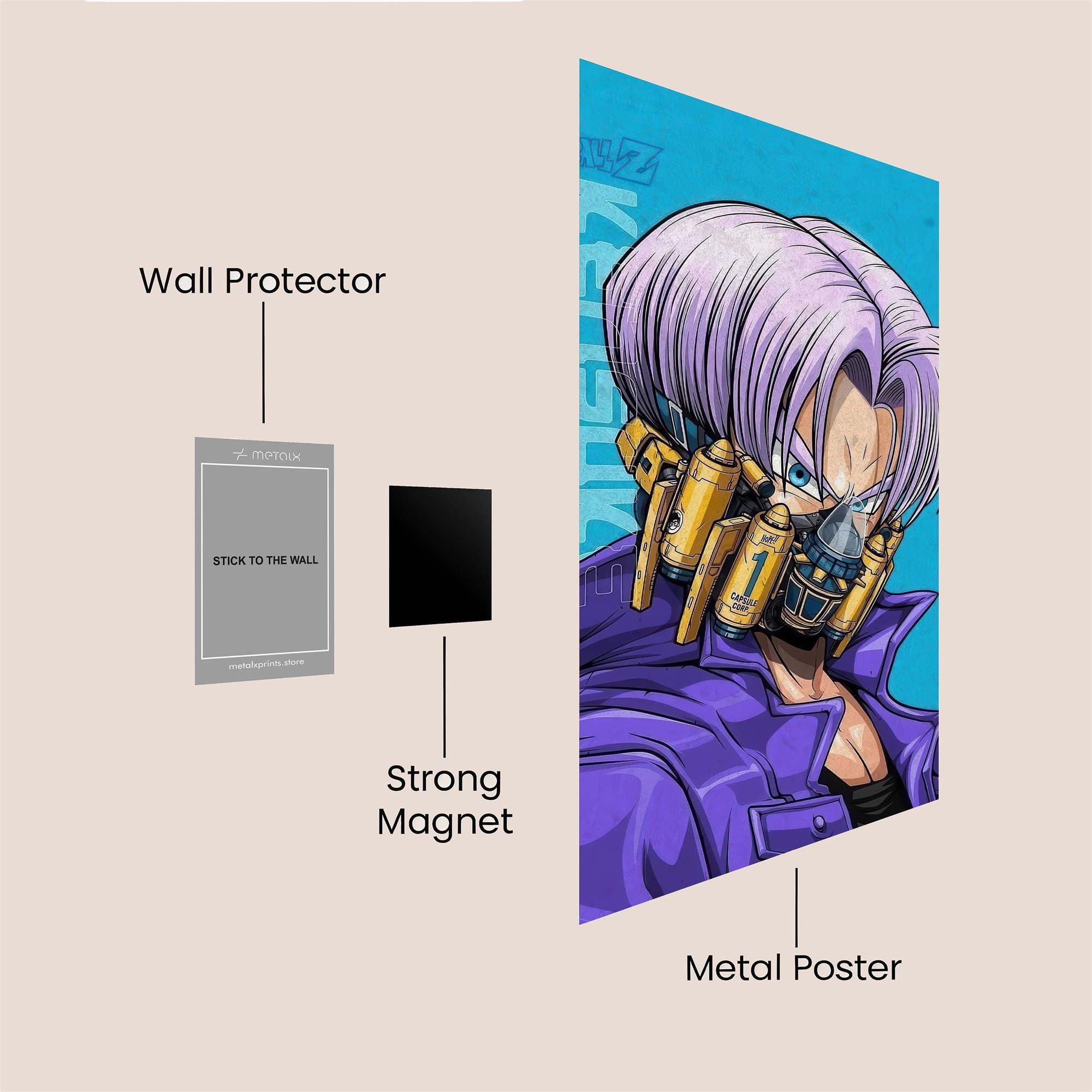 Trunks Vanguard Safe Wall Magnetic / M