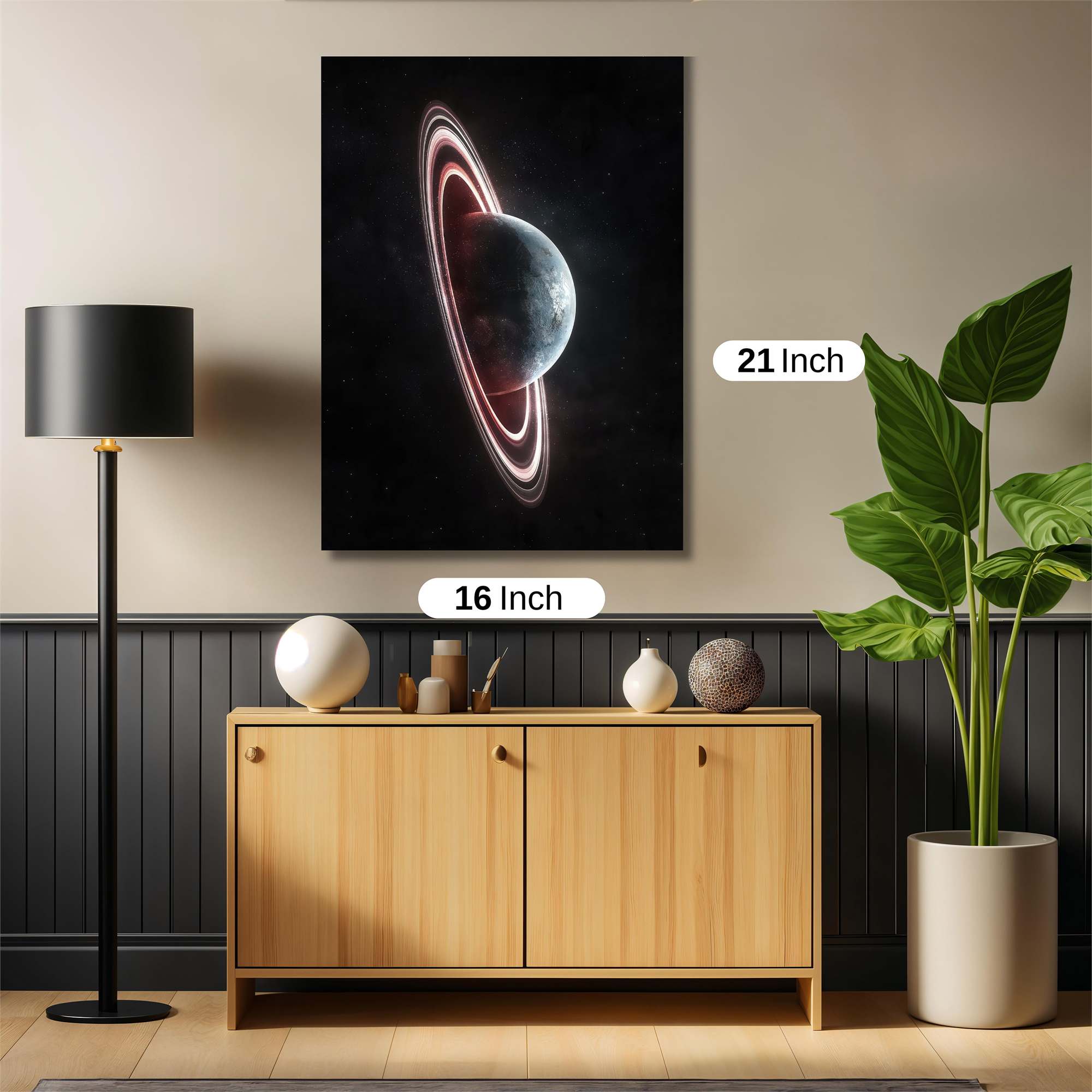 Saturn Gleam Safe Wall Magnetic / M