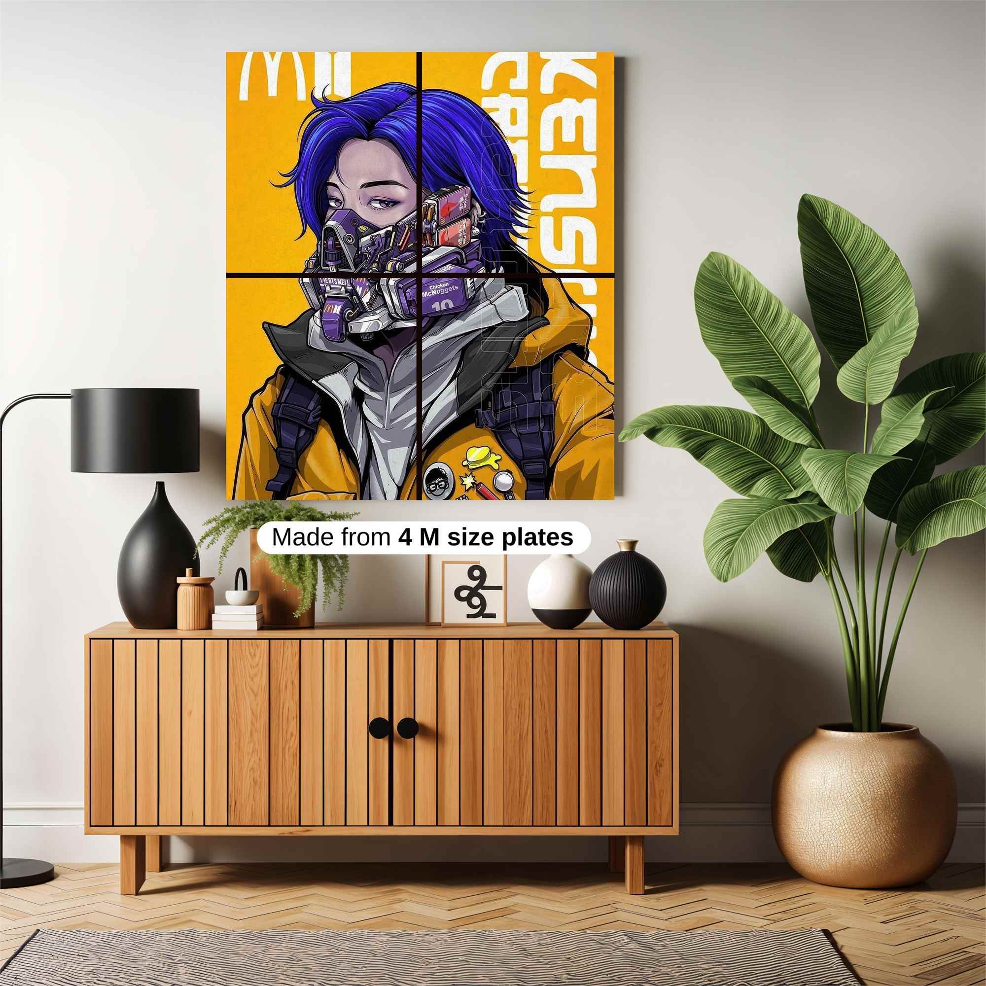 Cyber Persona Safe Wall Magnetic / M