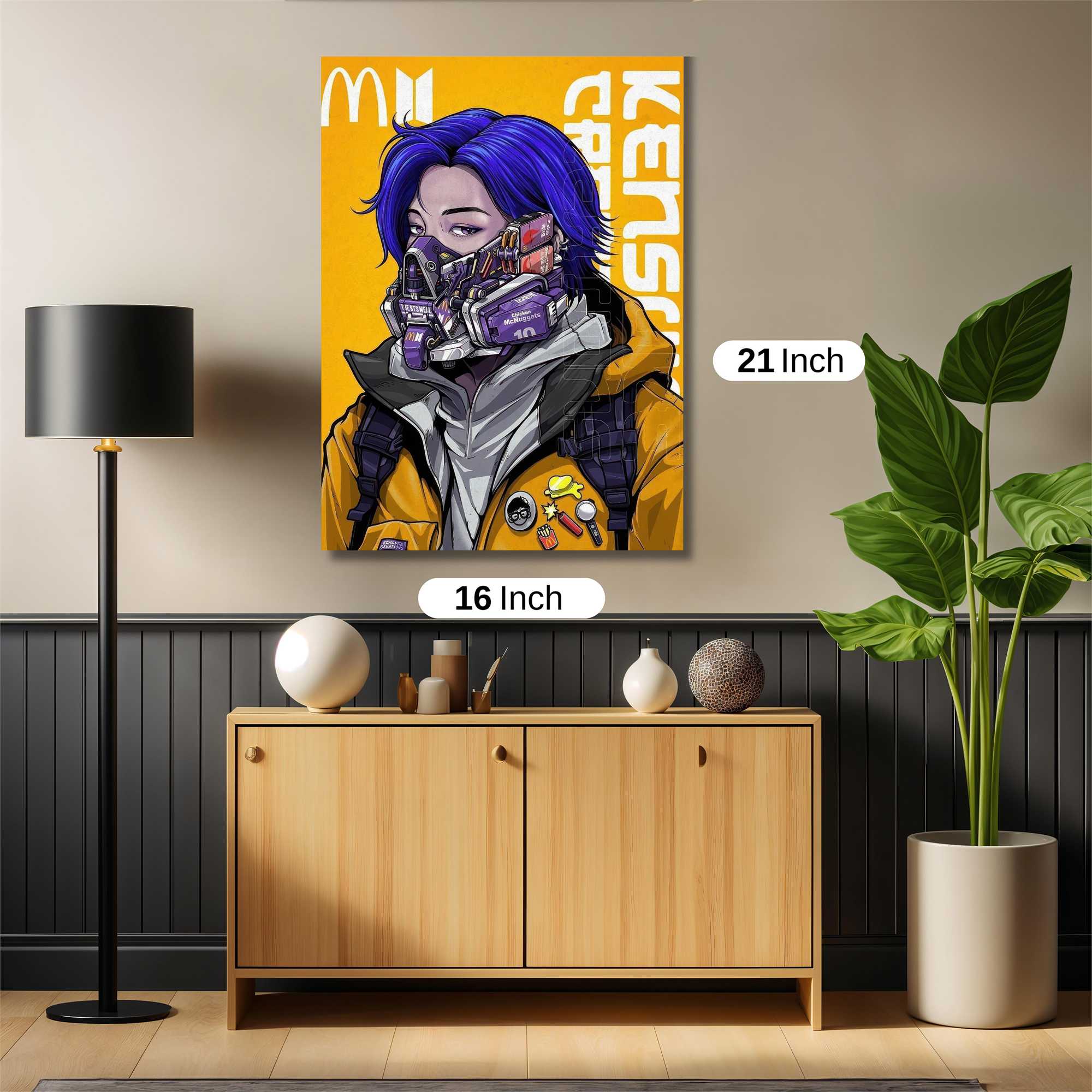 Cyber Persona Safe Wall Magnetic / M
