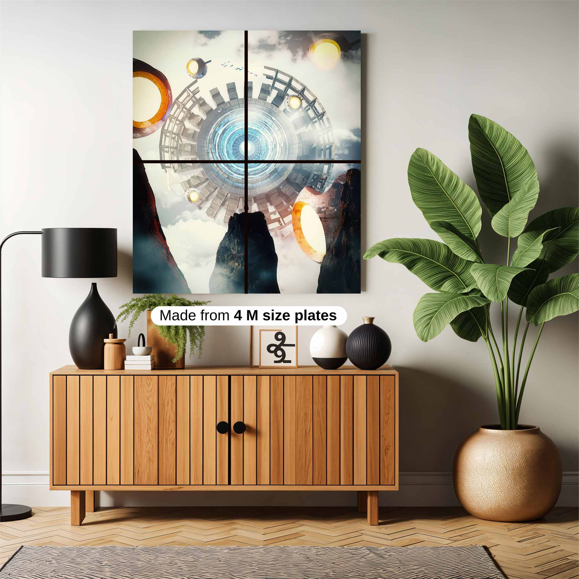 Skyward Mystery Safe Wall Magnetic / M