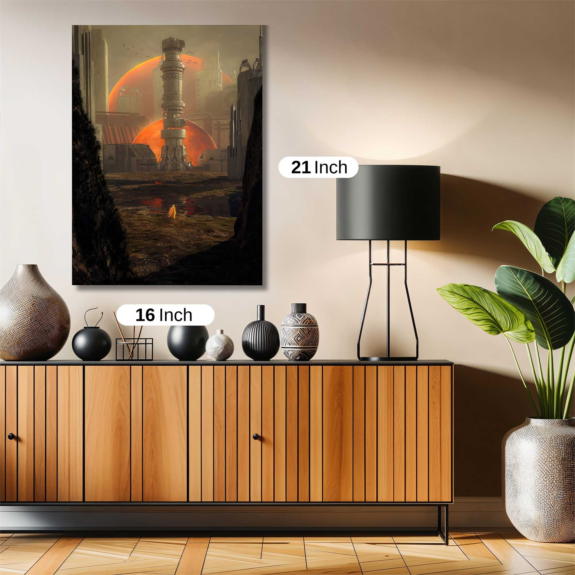 Futuristic Reverie Safe Wall Magnetic / M