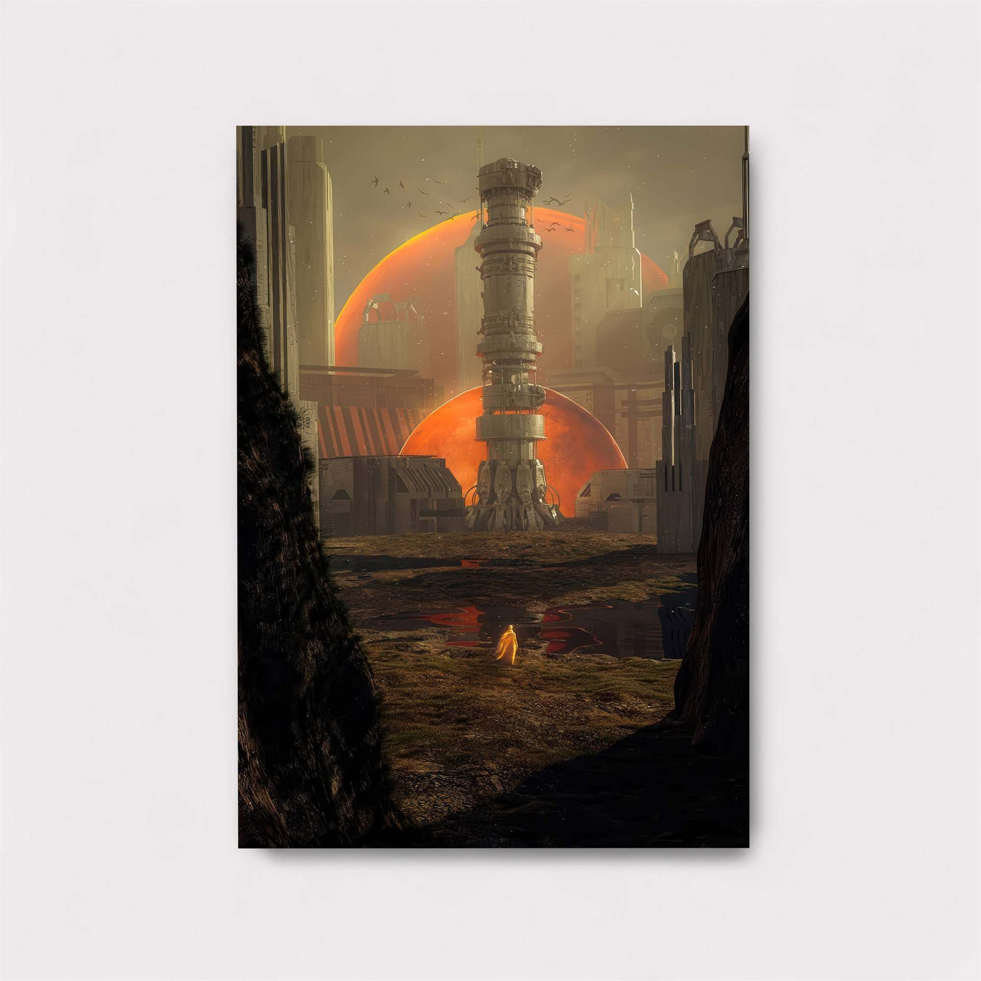 Futuristic Reverie Safe Wall Magnetic / M