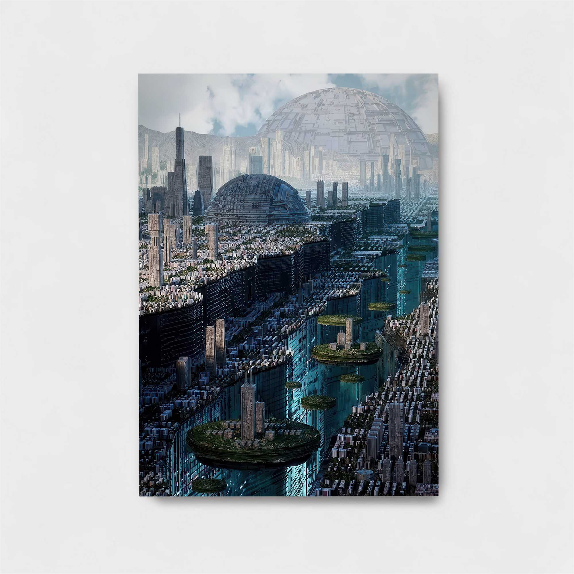 Futuristic Serenity Safe Wall Magnetic / M