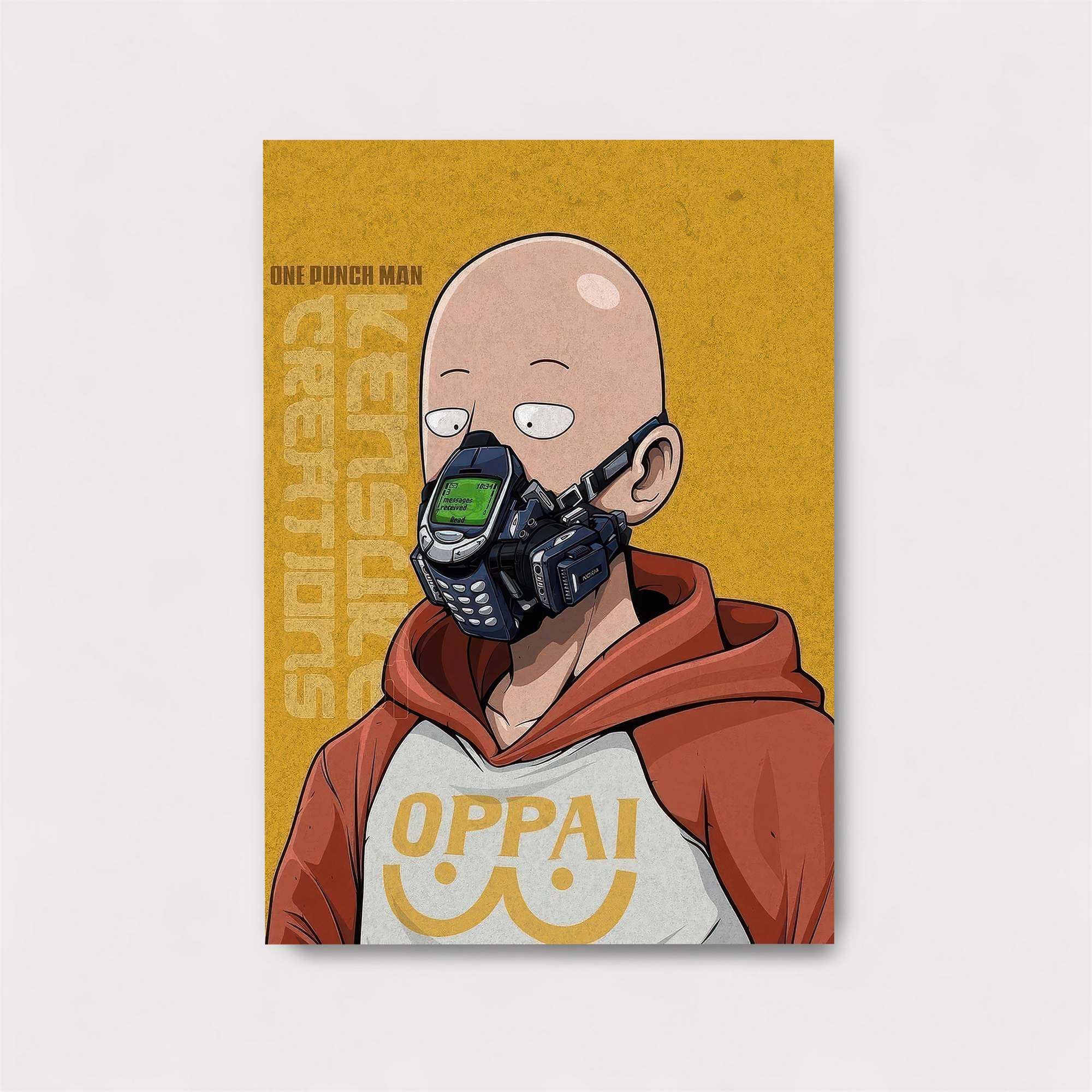 Saitama Quirky Safe Wall Magnetic / M