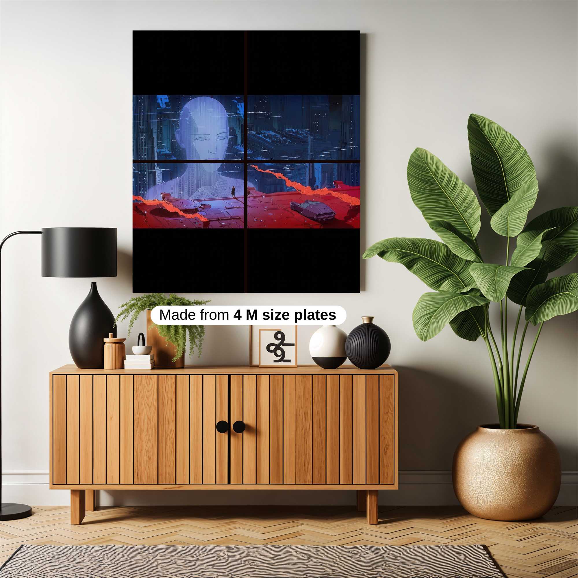 Cyber Dreamscape Safe Wall Magnetic / M