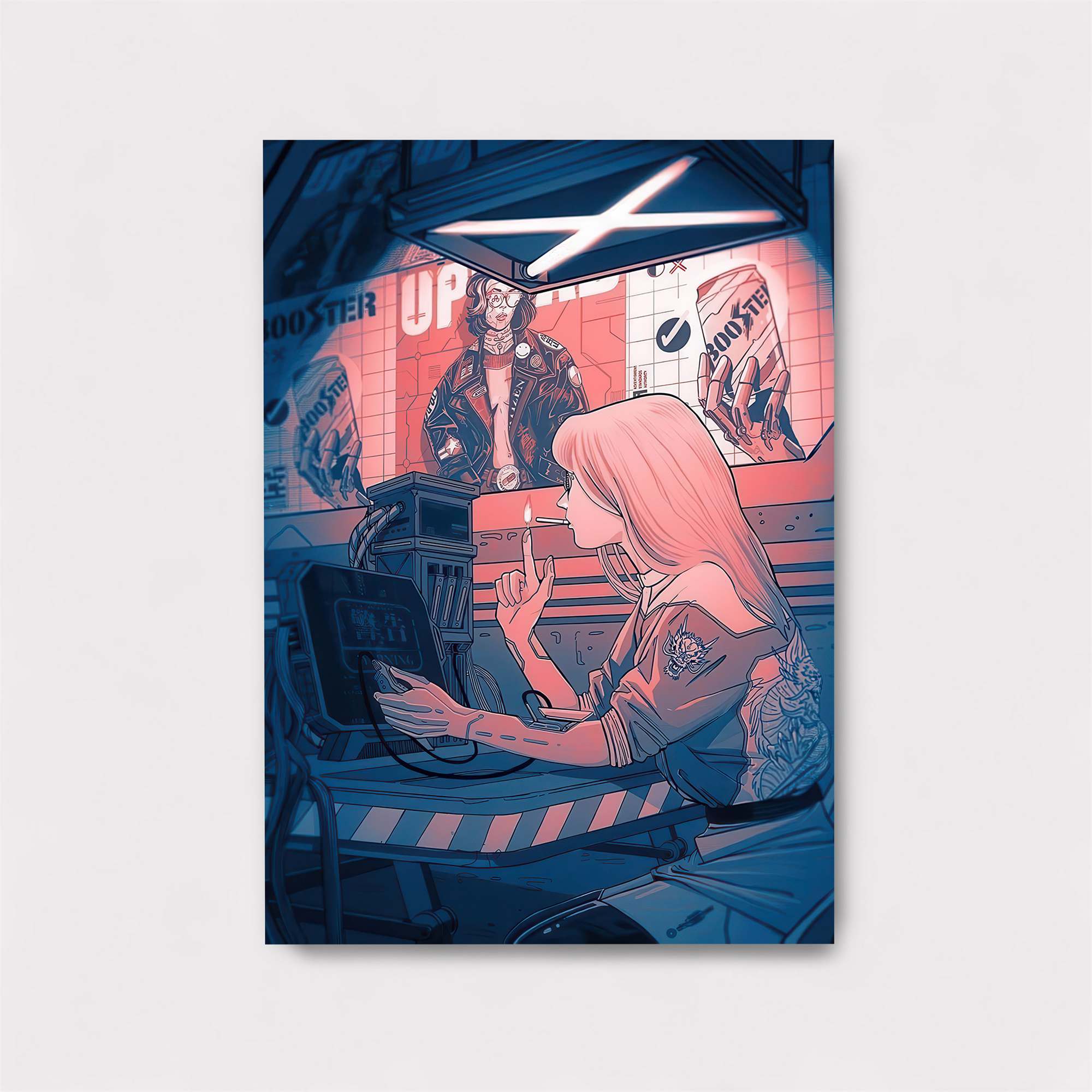 Cyber Nostalgia Safe Wall Magnetic / M