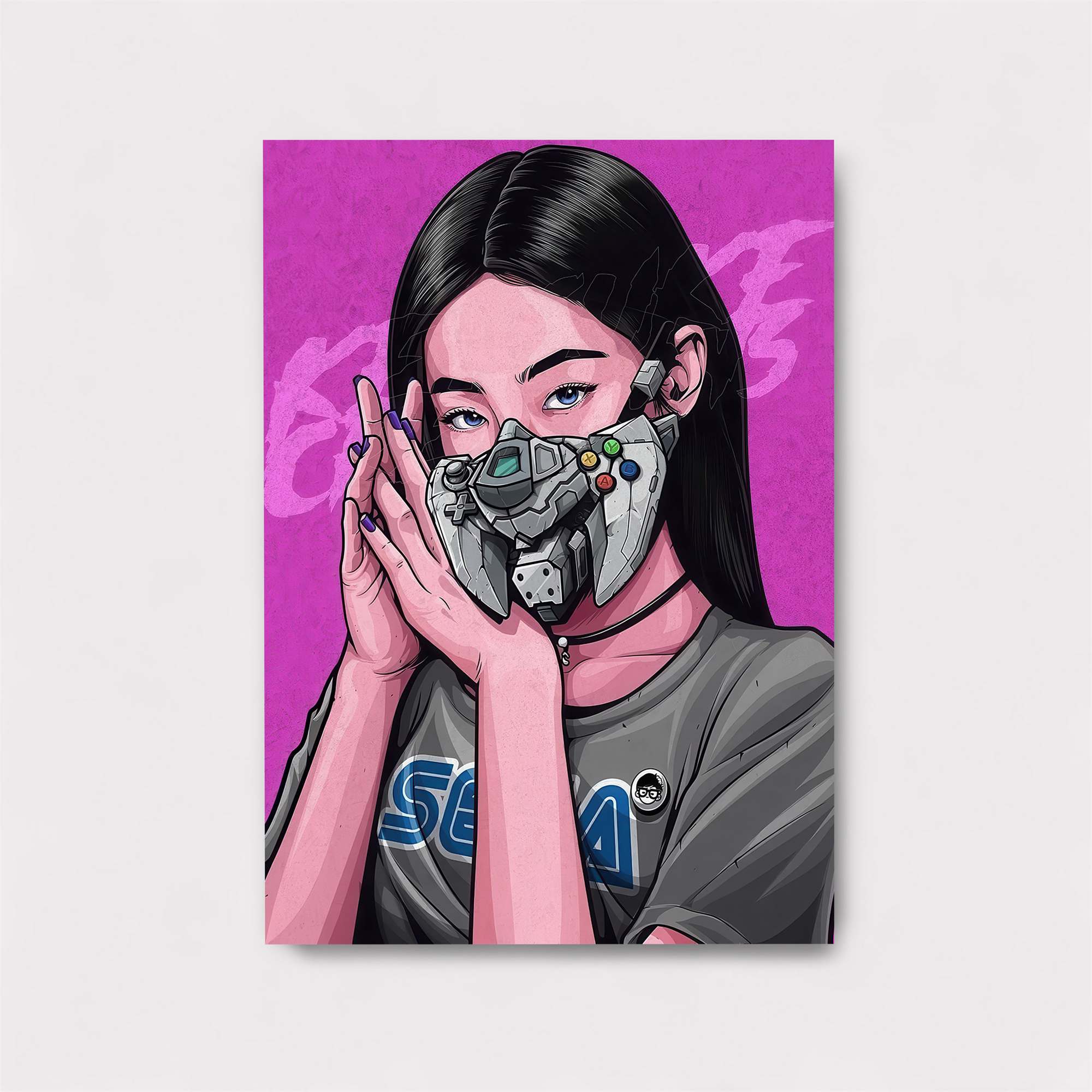 Gamer Mystery Safe Wall Magnetic / M