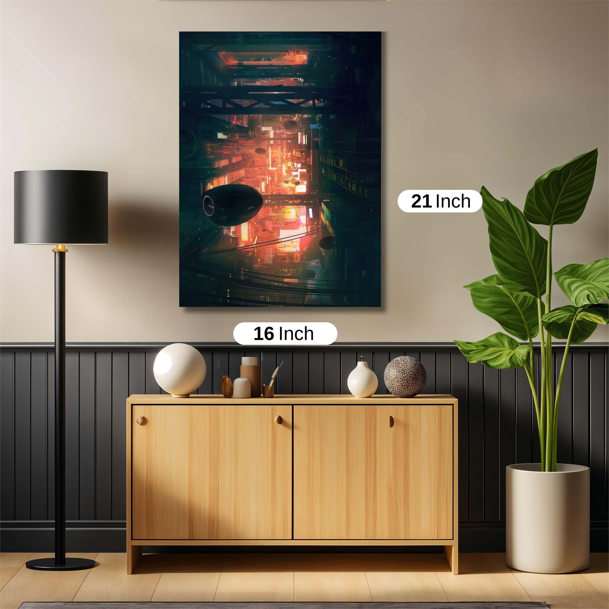 Cybernetic Reverie Safe Wall Magnetic / M