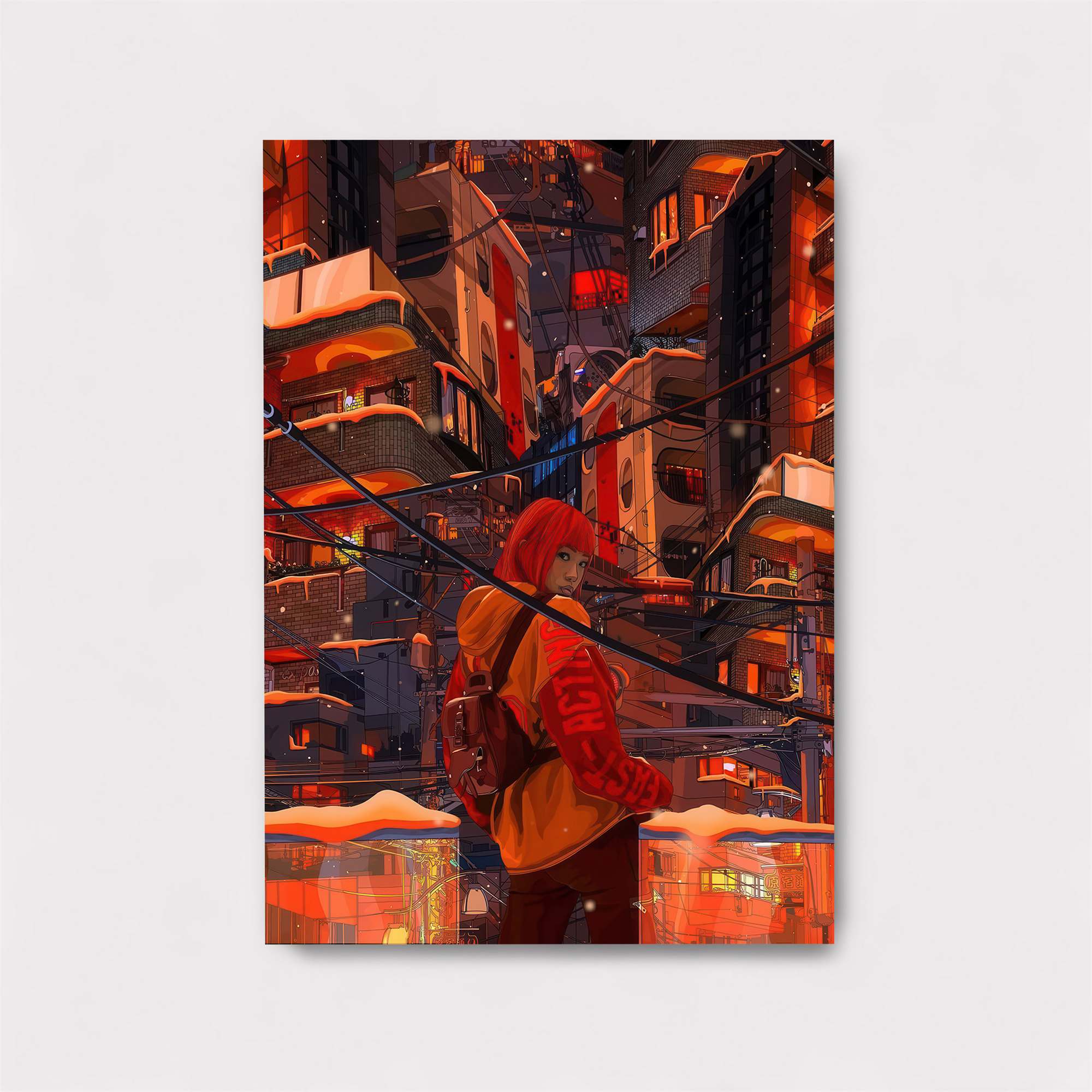 Neon Reverie Safe Wall Magnetic / M