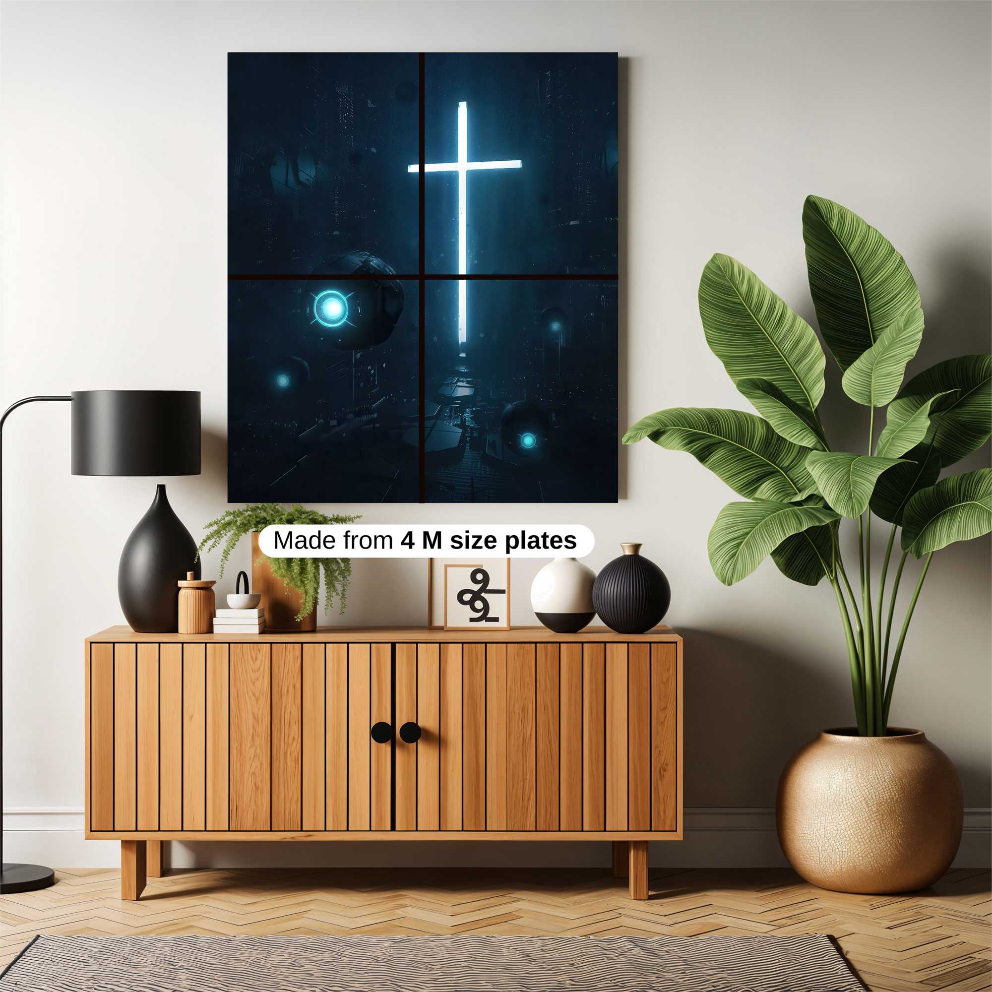 Cyber Crossroads Safe Wall Magnetic / M