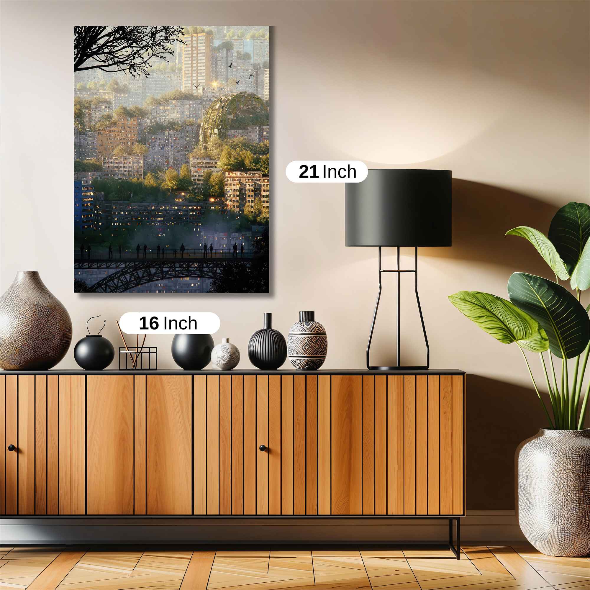 Urban Serenity Safe Wall Magnetic / M