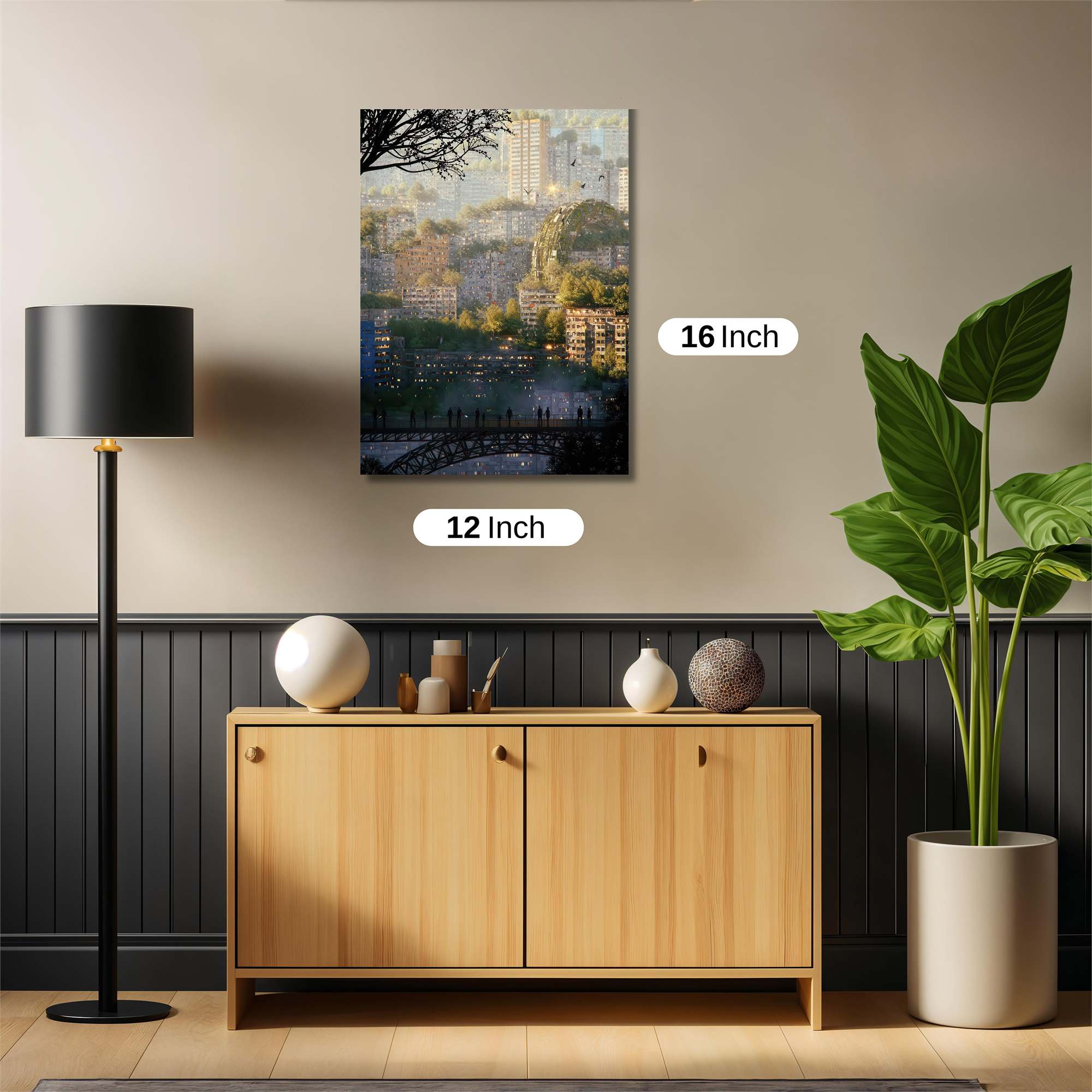 Urban Serenity Safe Wall Magnetic / M