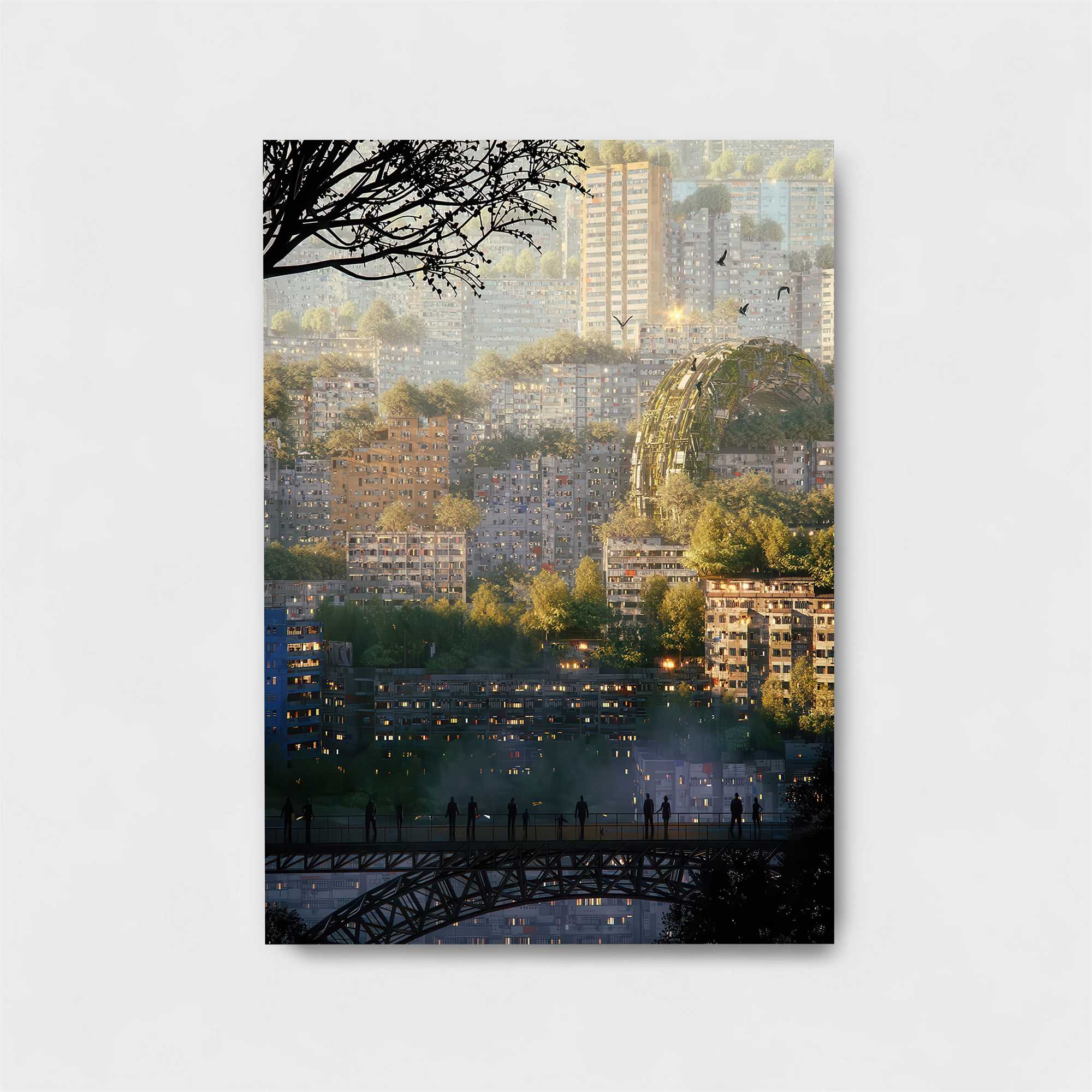 Urban Serenity Safe Wall Magnetic / M