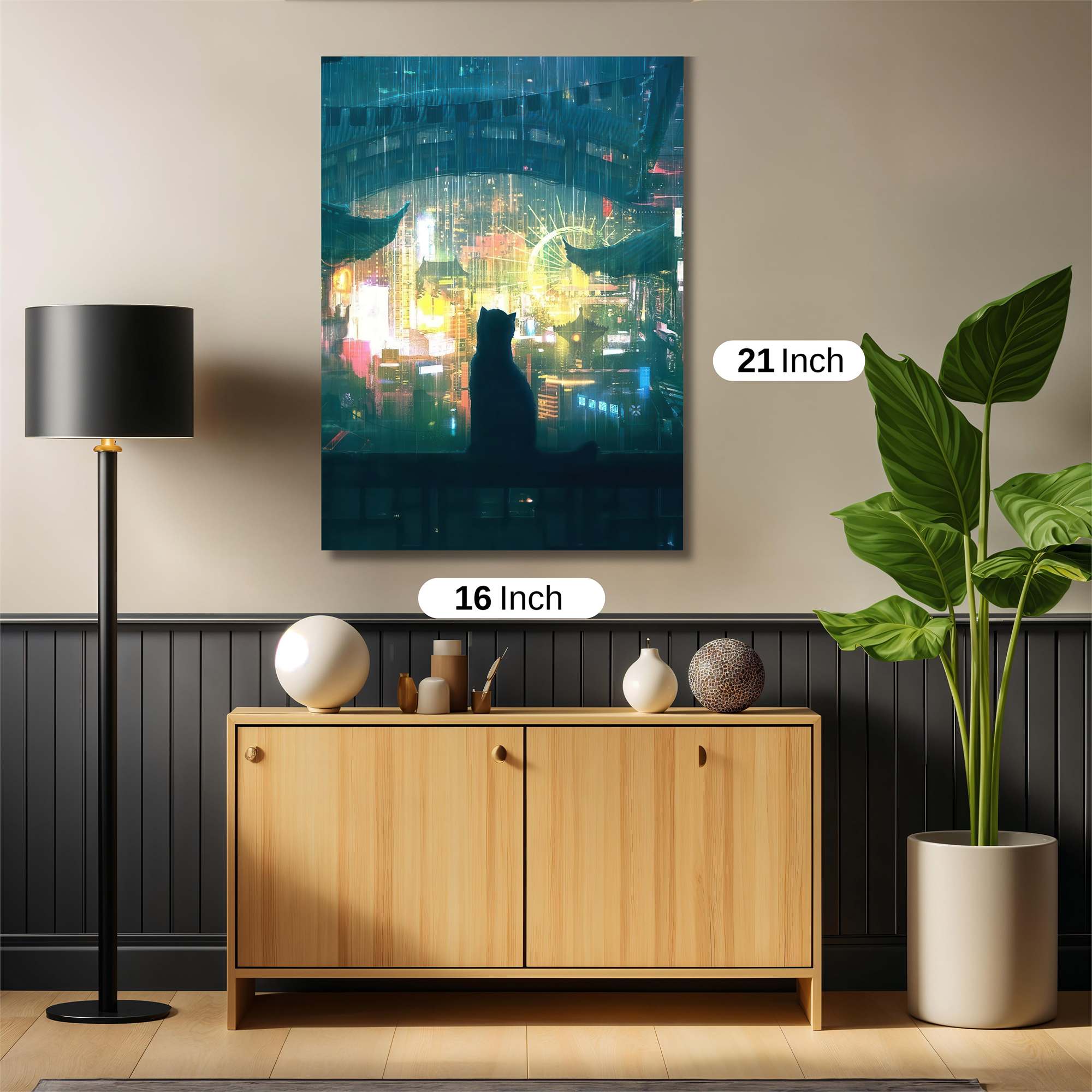 Cat Reverie Safe Wall Magnetic / M