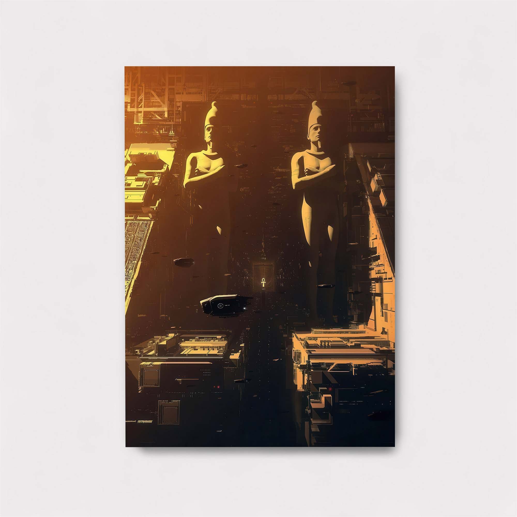 Neon Noodlescape Safe Wall Magnetic / M