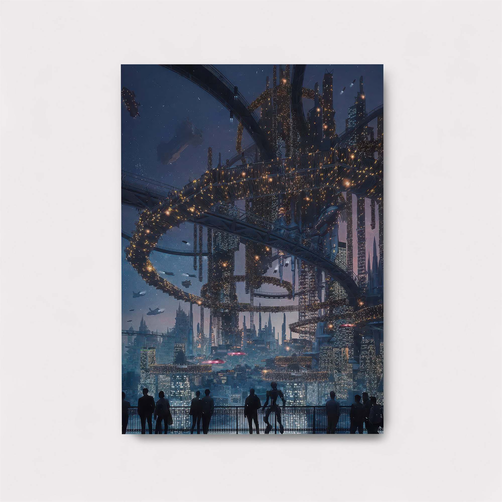 Futuristic Reverie Safe Wall Magnetic / M