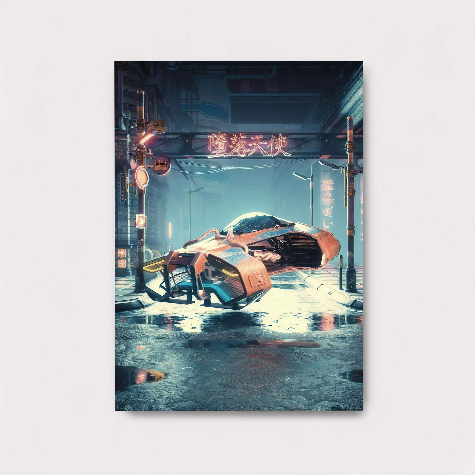 Neon Drift Safe Wall Magnetic / M