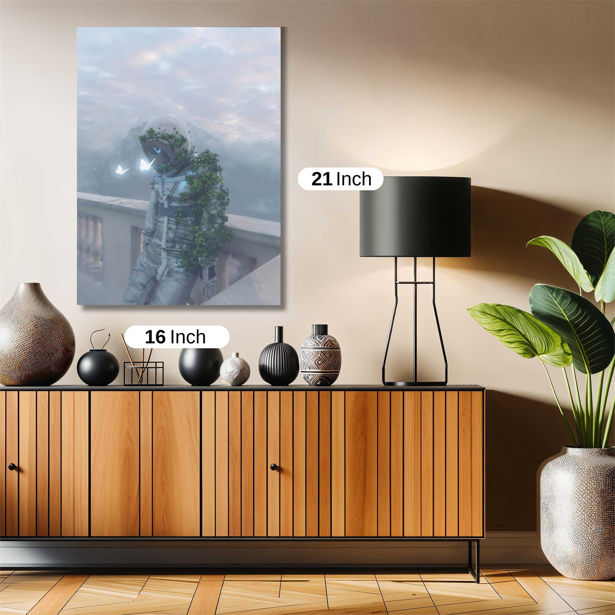 Astronaut Serenity Safe Wall Magnetic / M