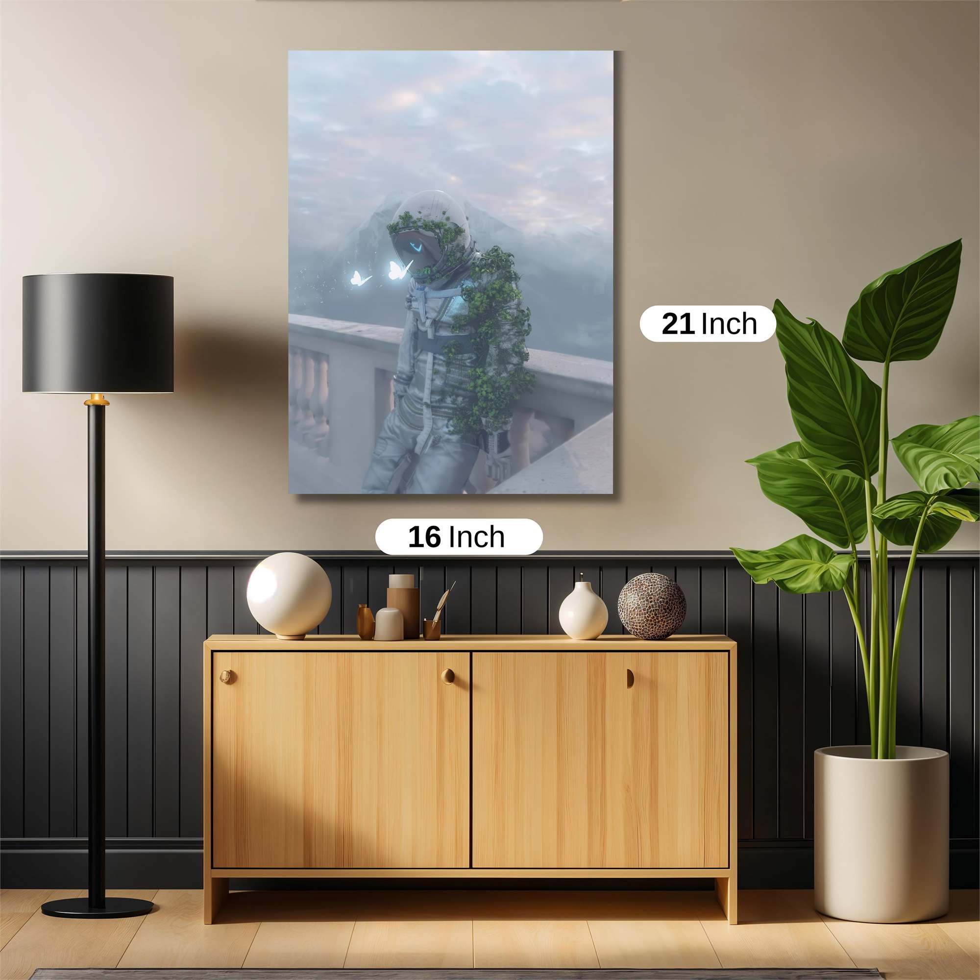 Astronaut Serenity Safe Wall Magnetic / M