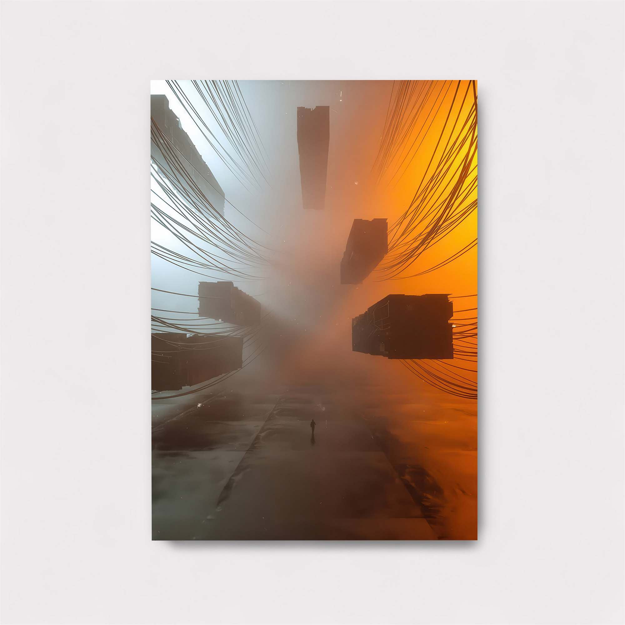 Surreal Convergence Safe Wall Magnetic / M