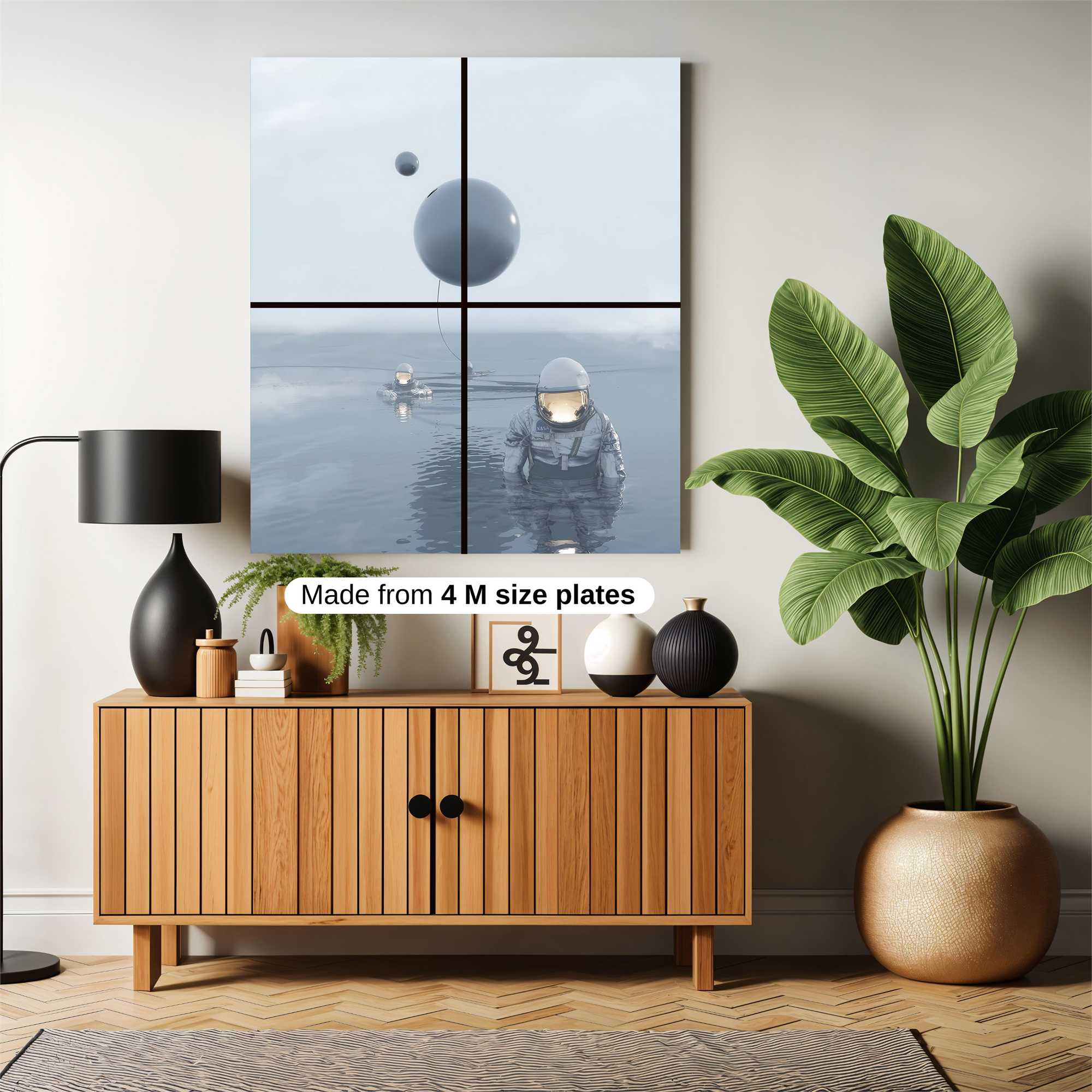 Astronaut Serenity Safe Wall Magnetic / M