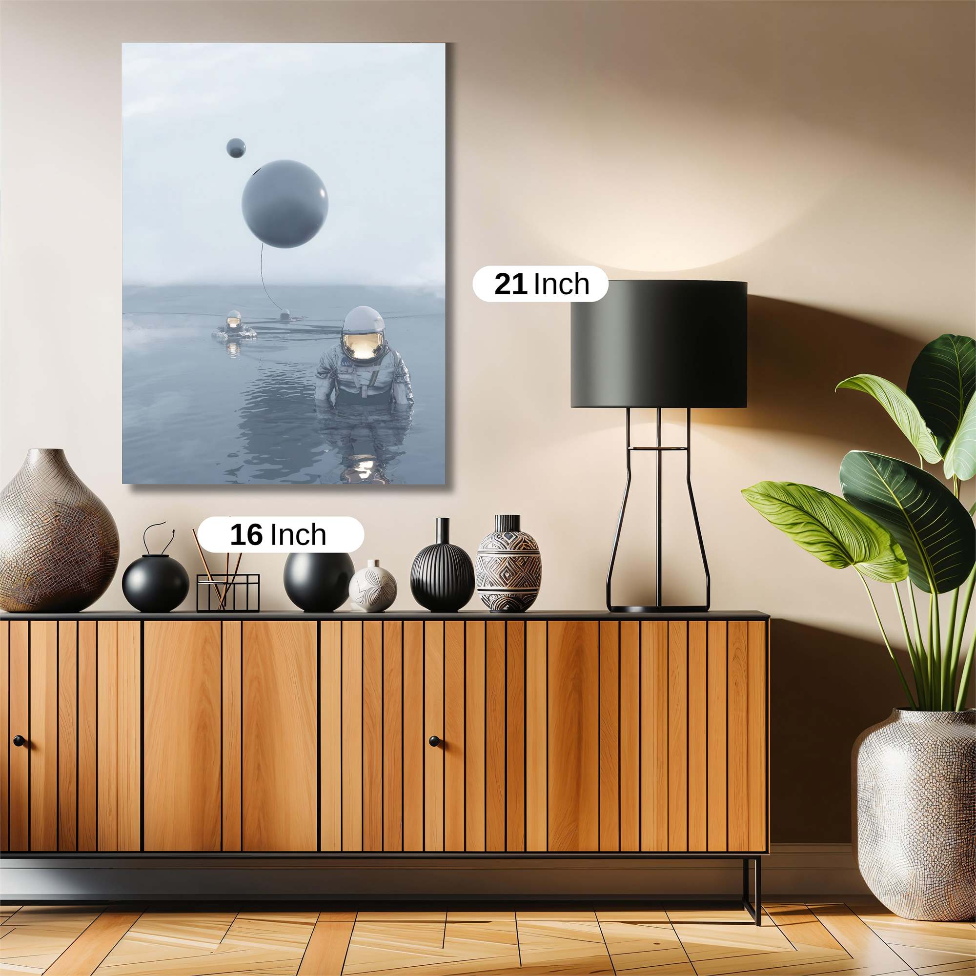 Astronaut Serenity Safe Wall Magnetic / M