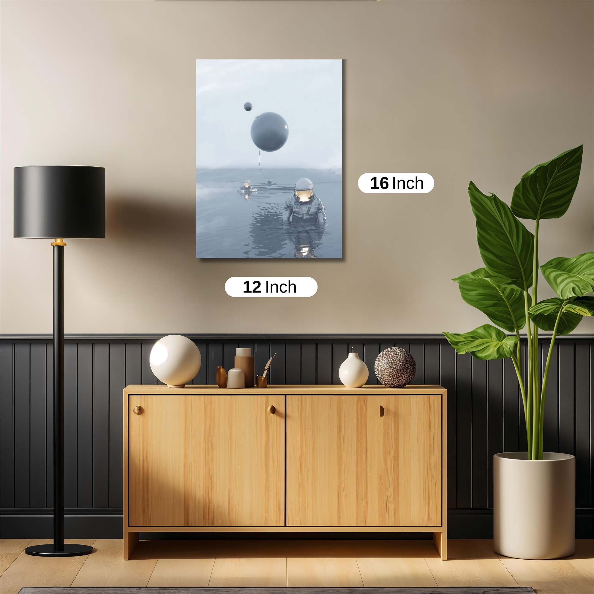 Astronaut Serenity Safe Wall Magnetic / M