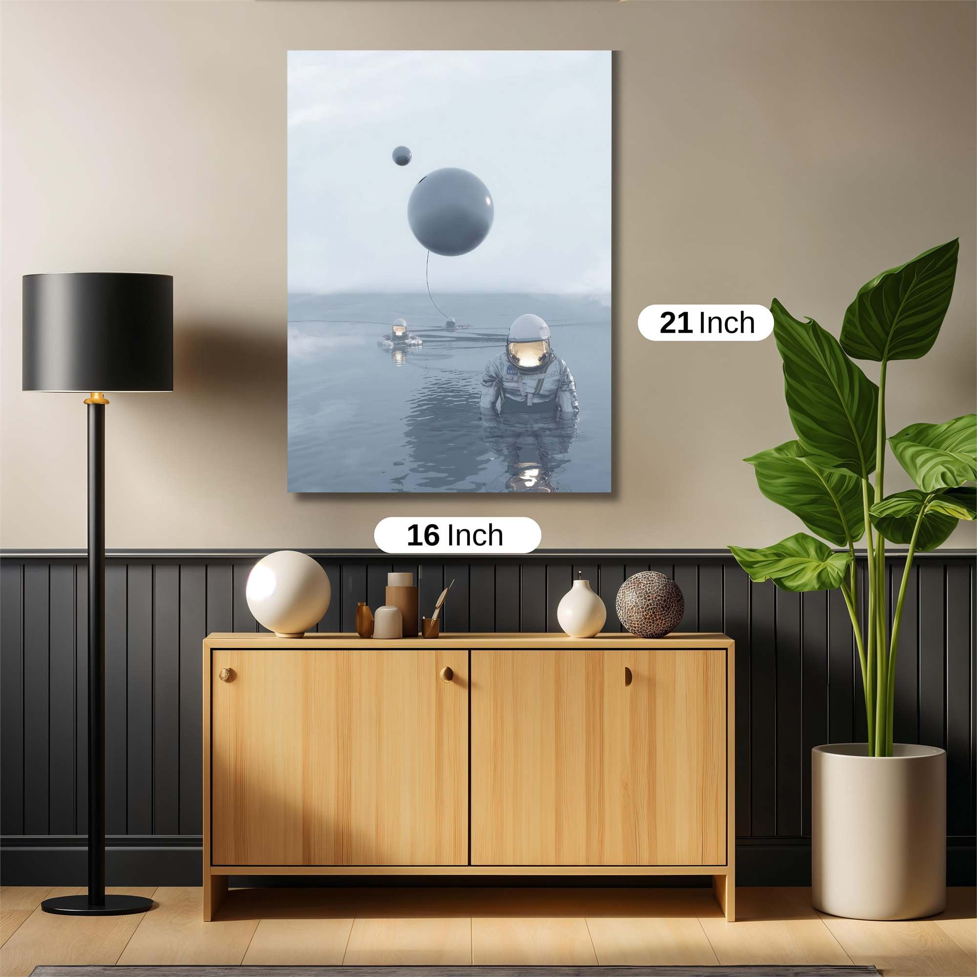 Astronaut Serenity Safe Wall Magnetic / M