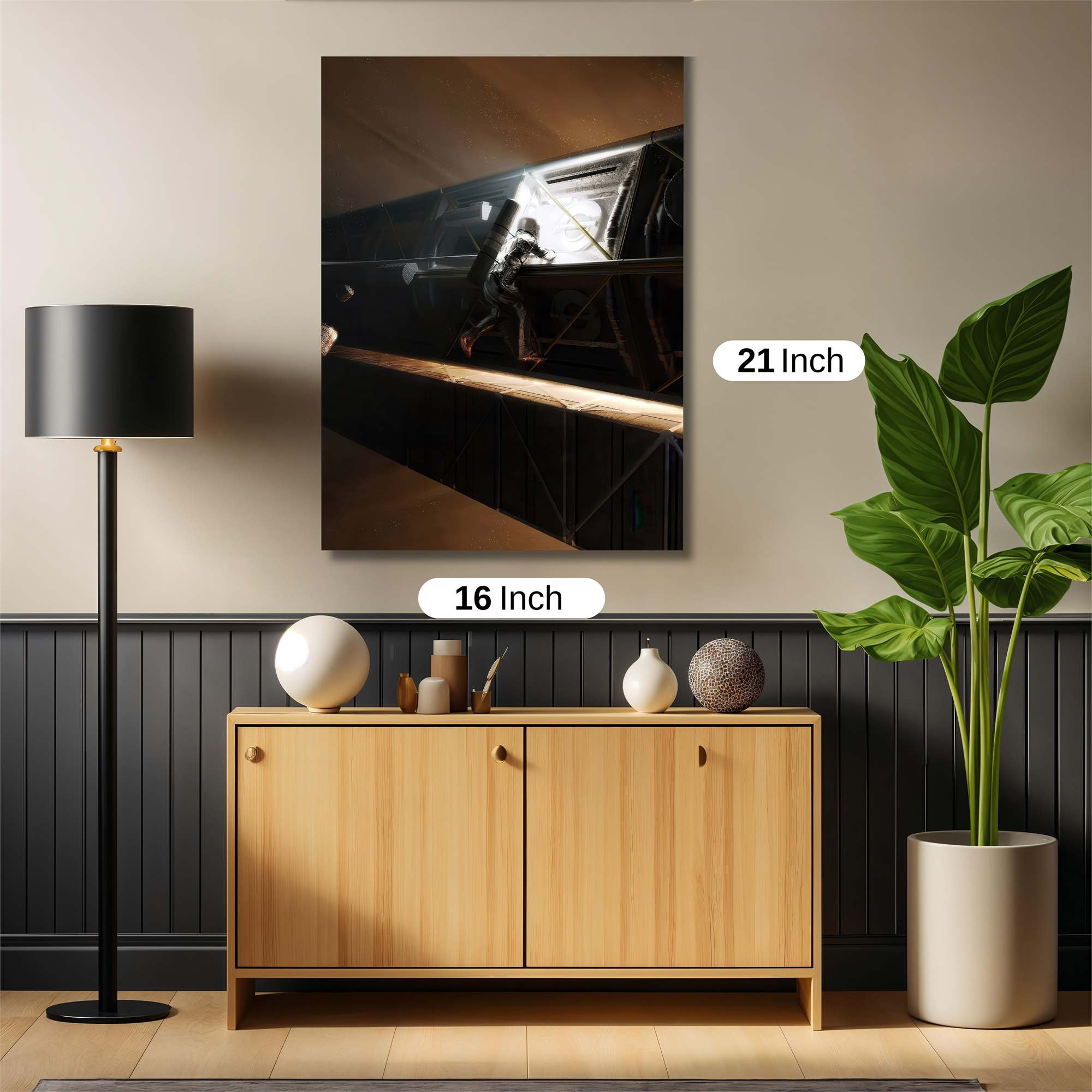 Spacewalk Serenity Safe Wall Magnetic / M