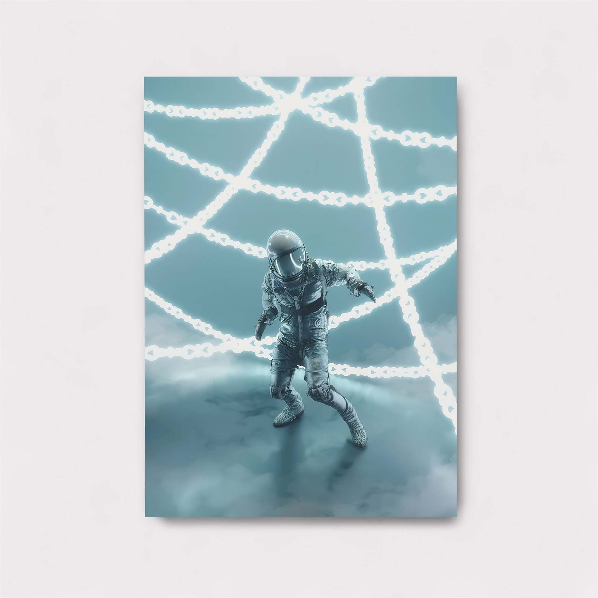 Astronaut Enigma Safe Wall Magnetic / M