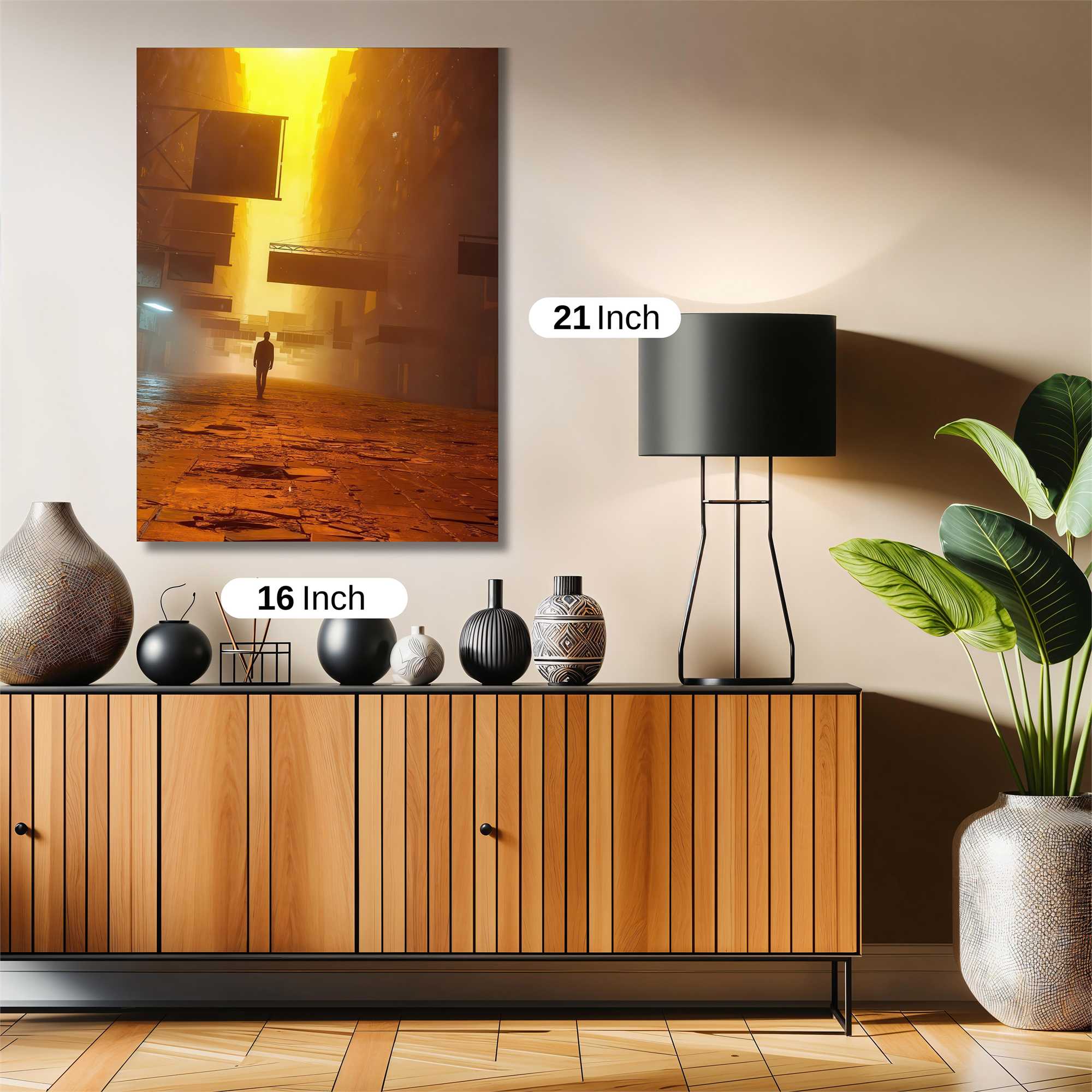 Silhouette Solitude Safe Wall Magnetic / M