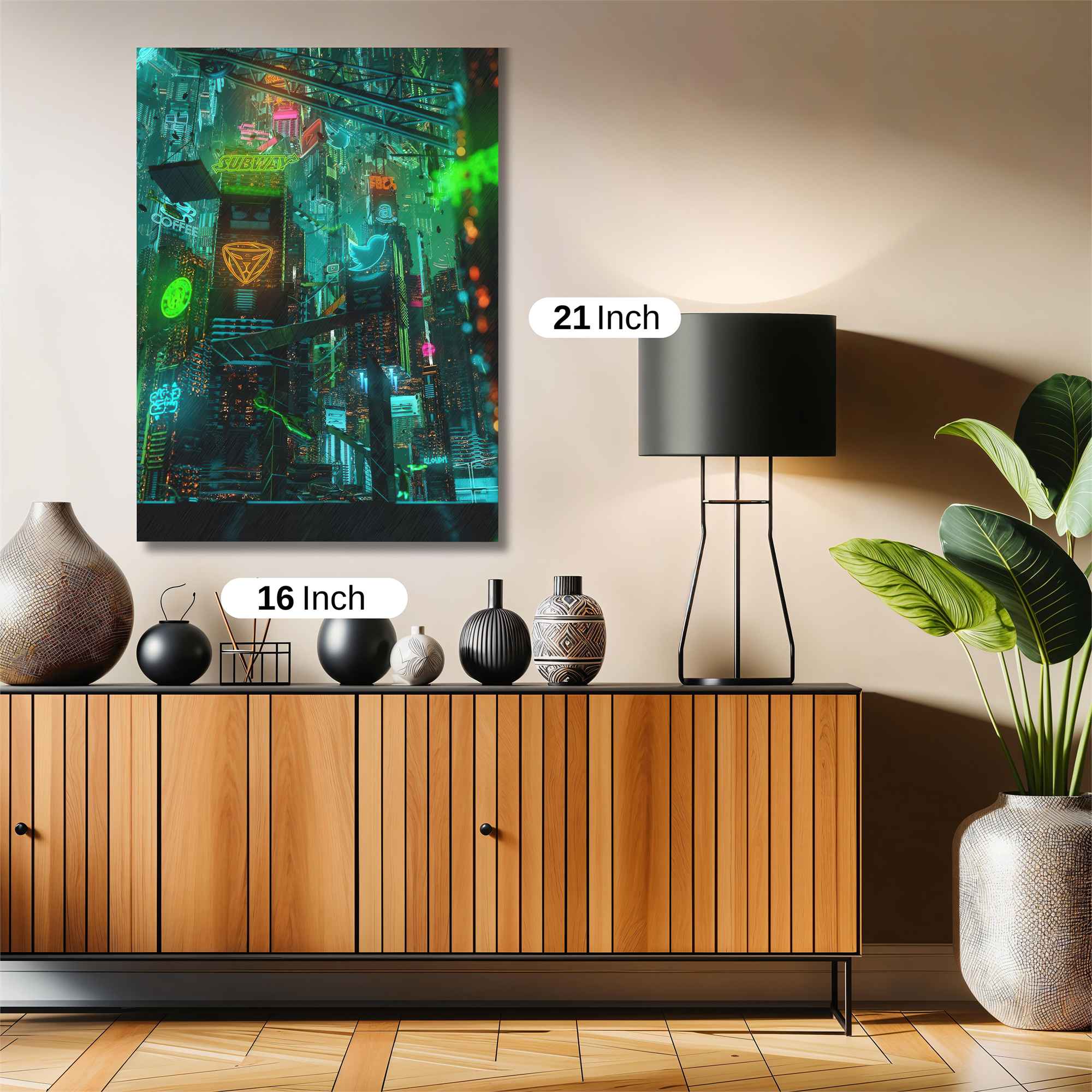 Neon Reverie Safe Wall Magnetic / M