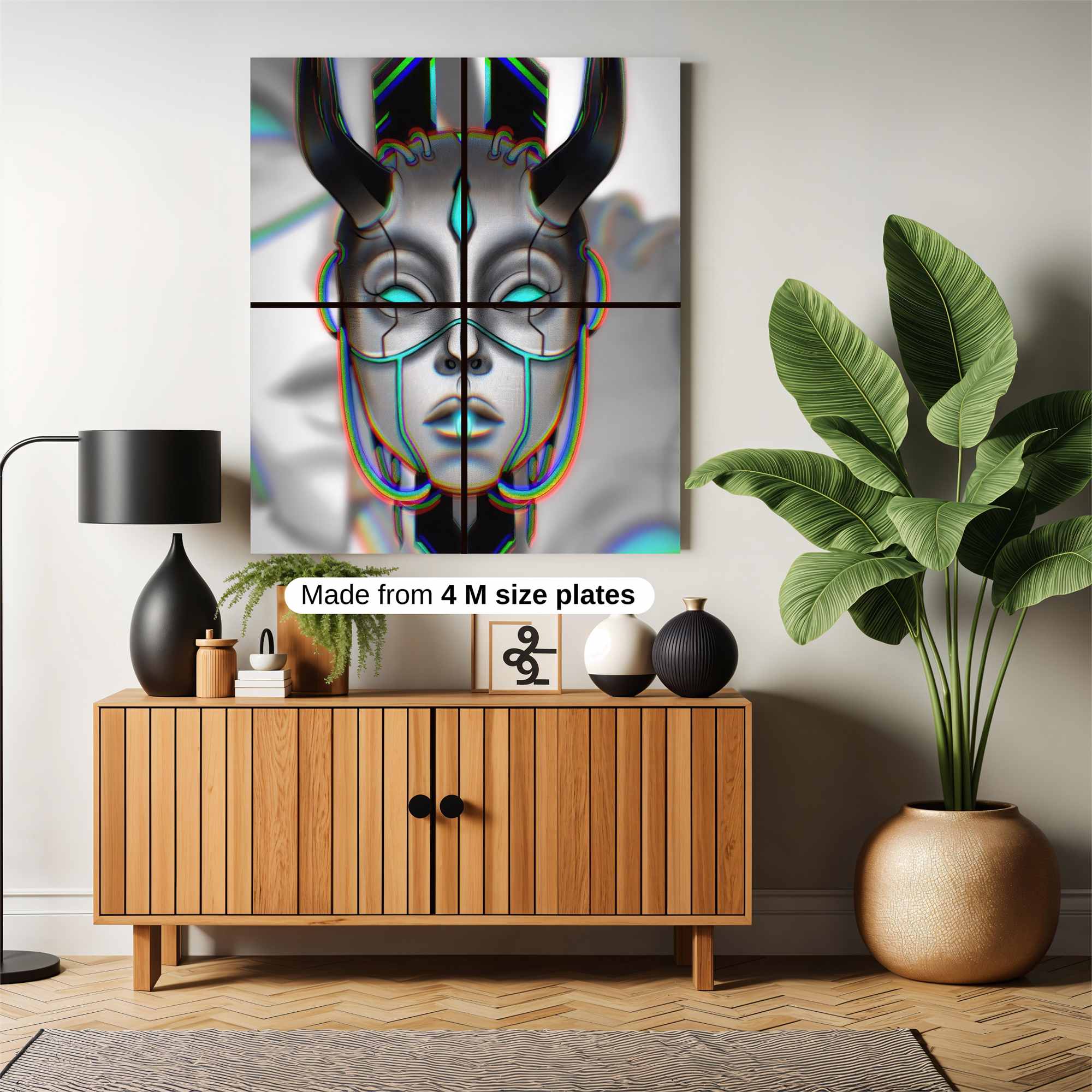 Cyber Enigma Safe Wall Magnetic / M