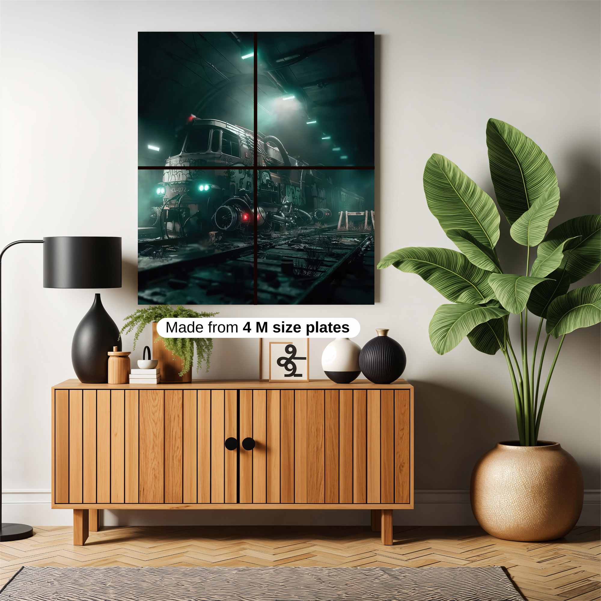 Rusty Echoes Safe Wall Magnetic / M