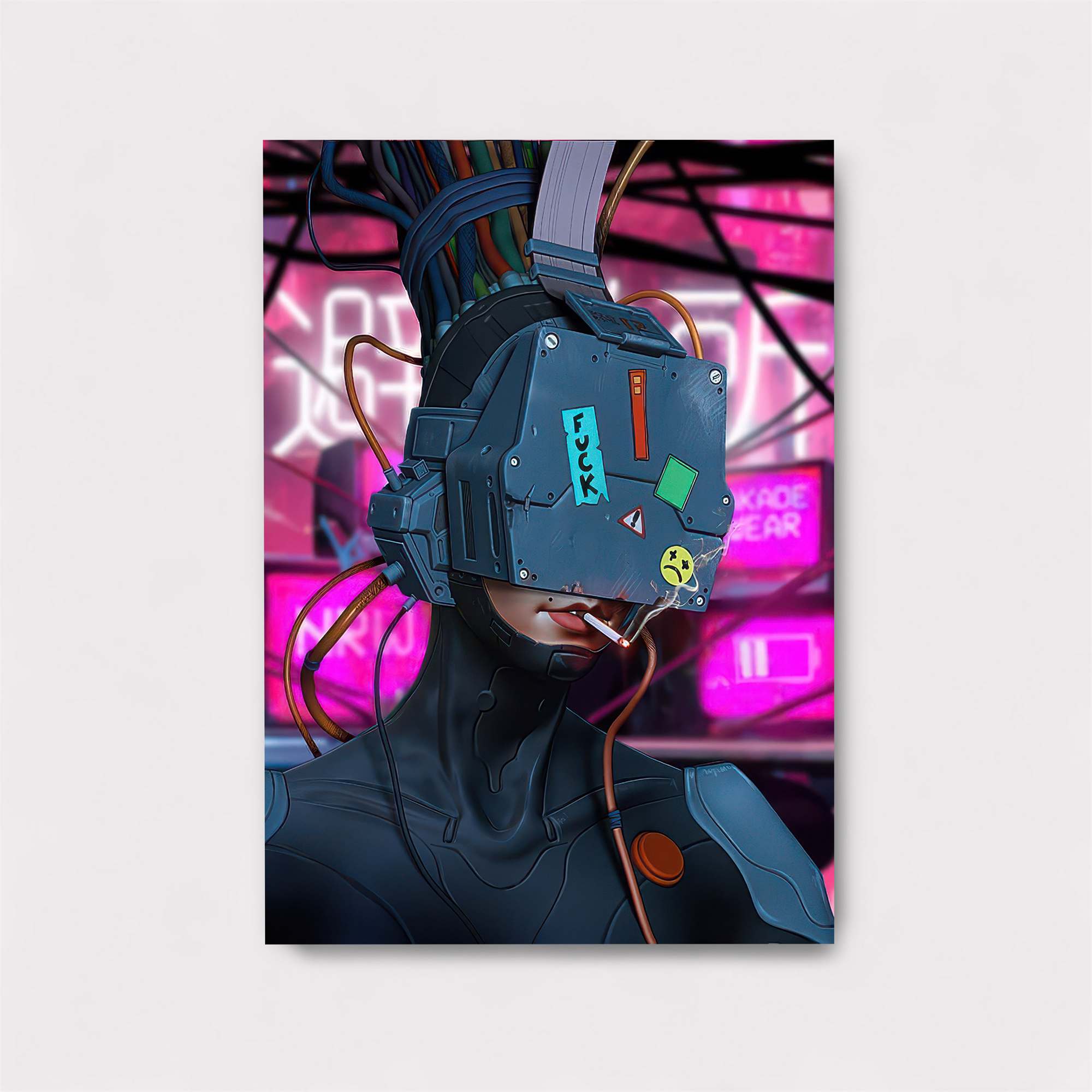 Cyber Dreamscape Safe Wall Magnetic / M