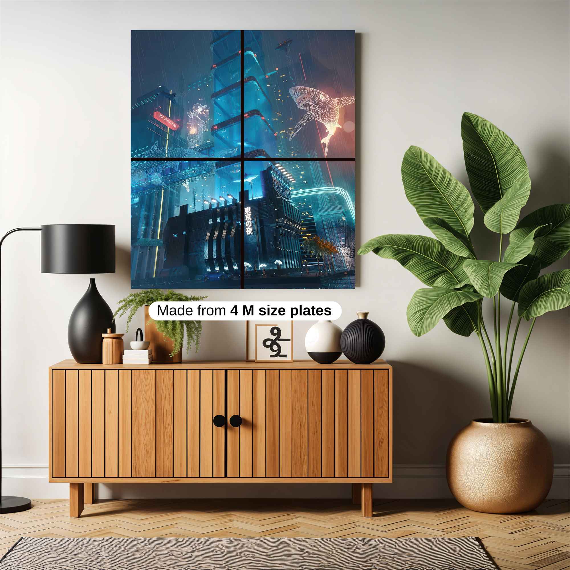 Neon Abyss Safe Wall Magnetic / M