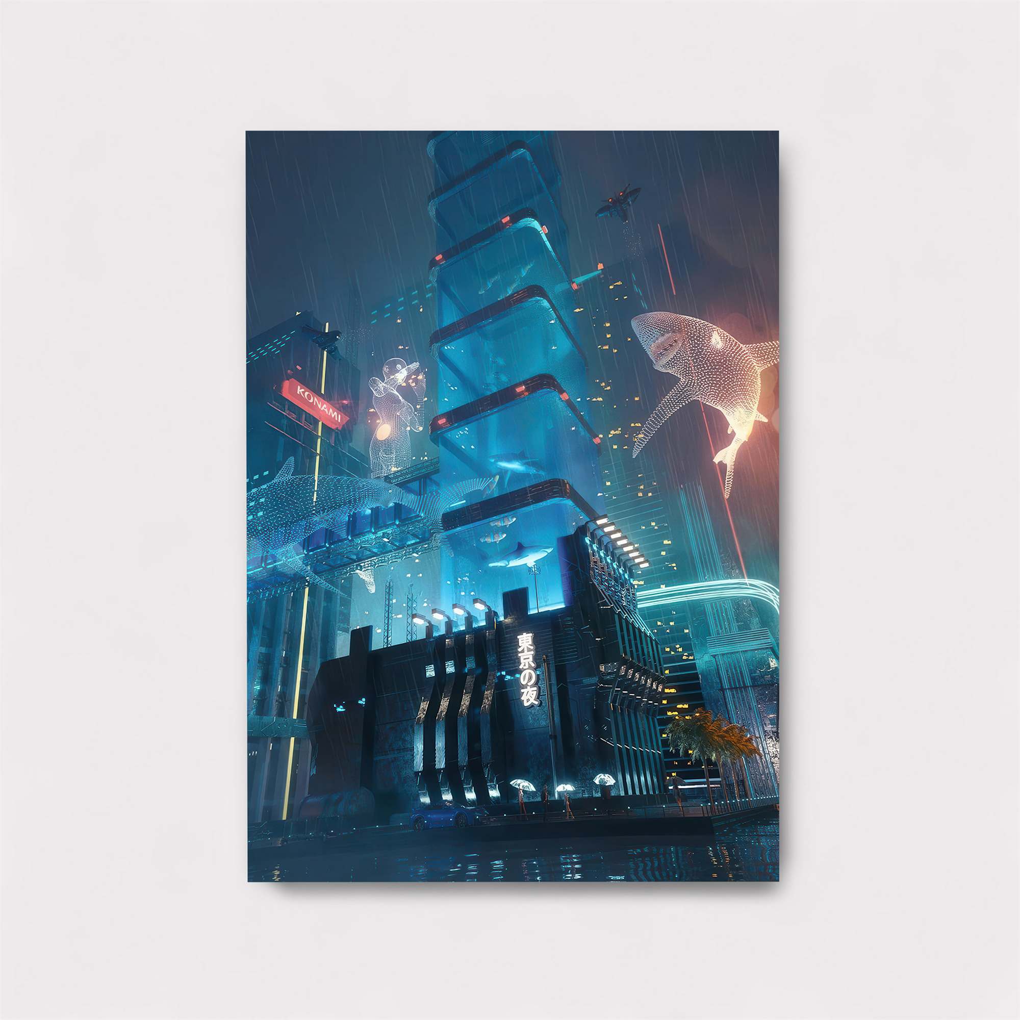 Neon Abyss Safe Wall Magnetic / M