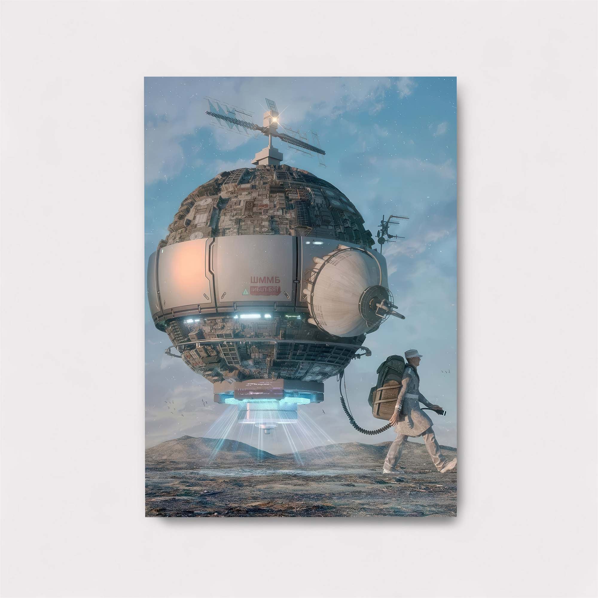 Lunar Voyage Safe Wall Magnetic / M