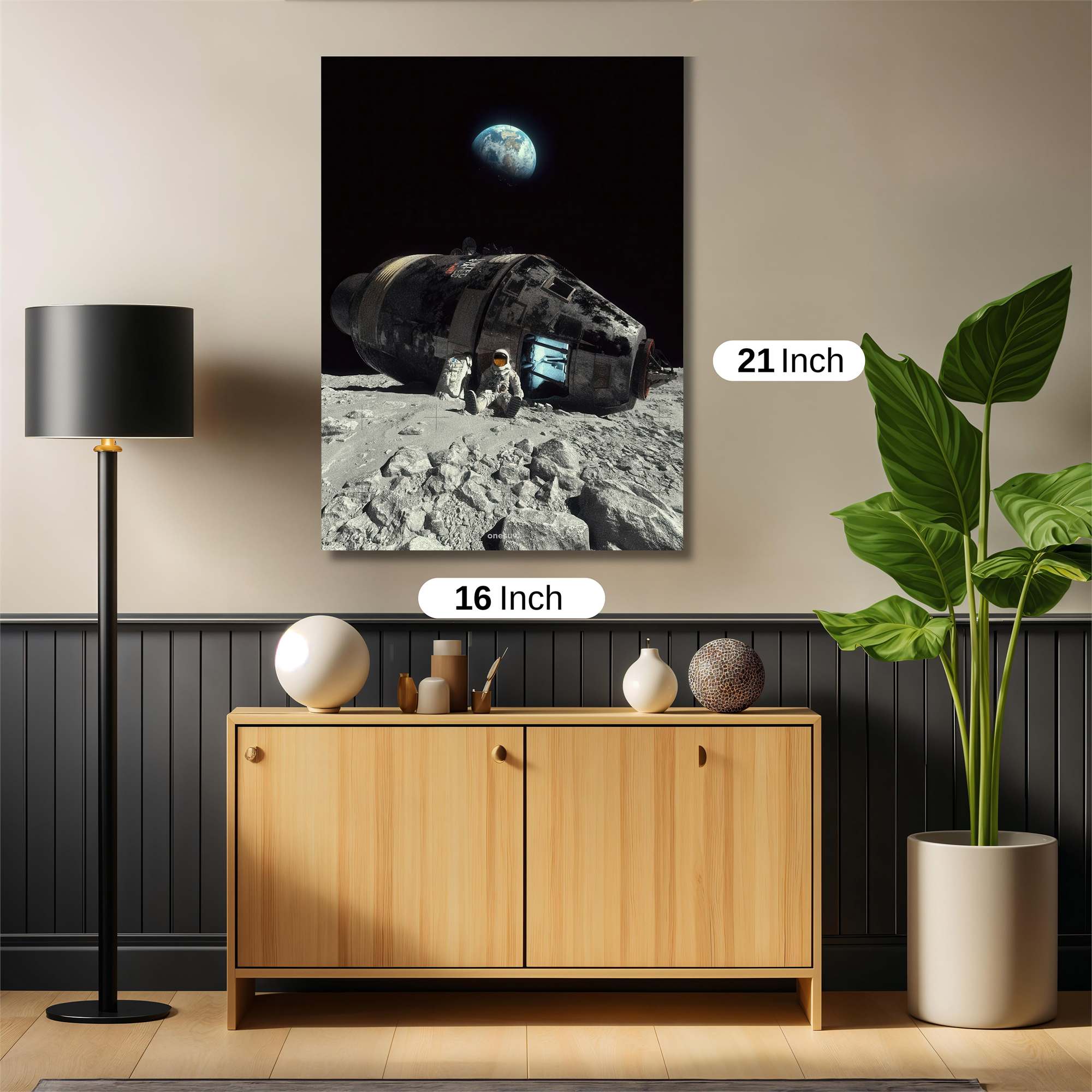 Lunar Solitude Safe Wall Magnetic / M