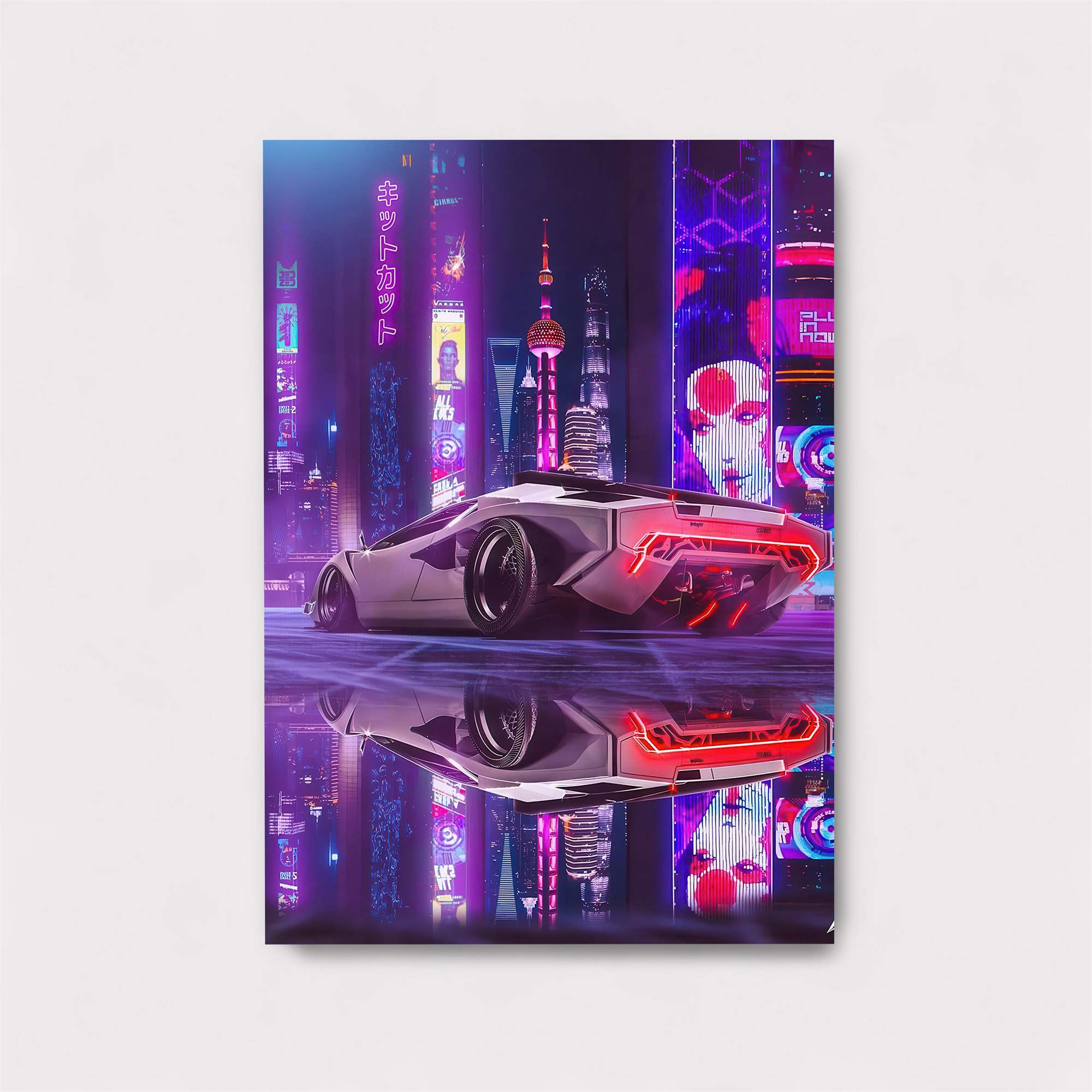 Rooftop Reverie Safe Wall Magnetic / M