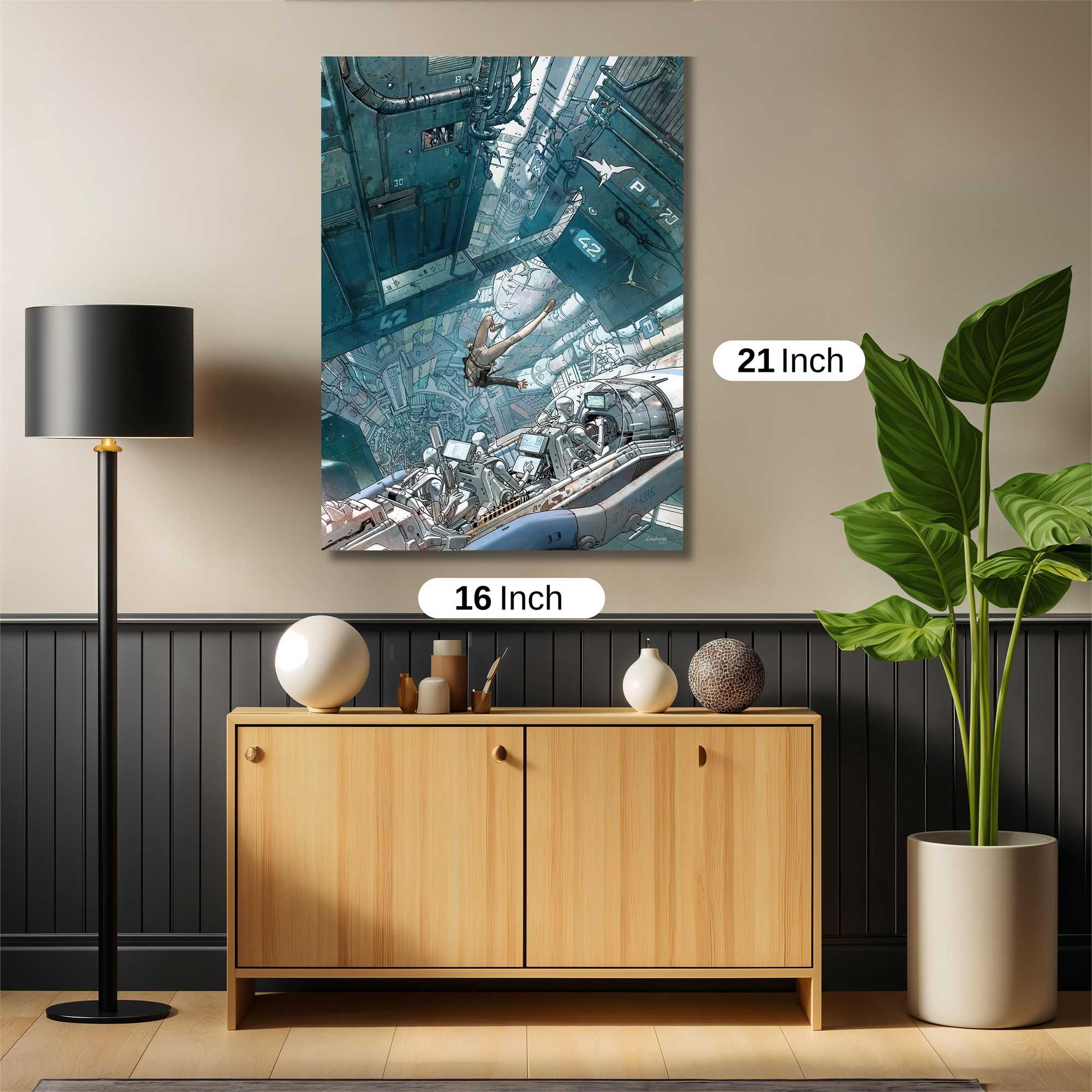 Falling Odyssey Safe Wall Magnetic / M