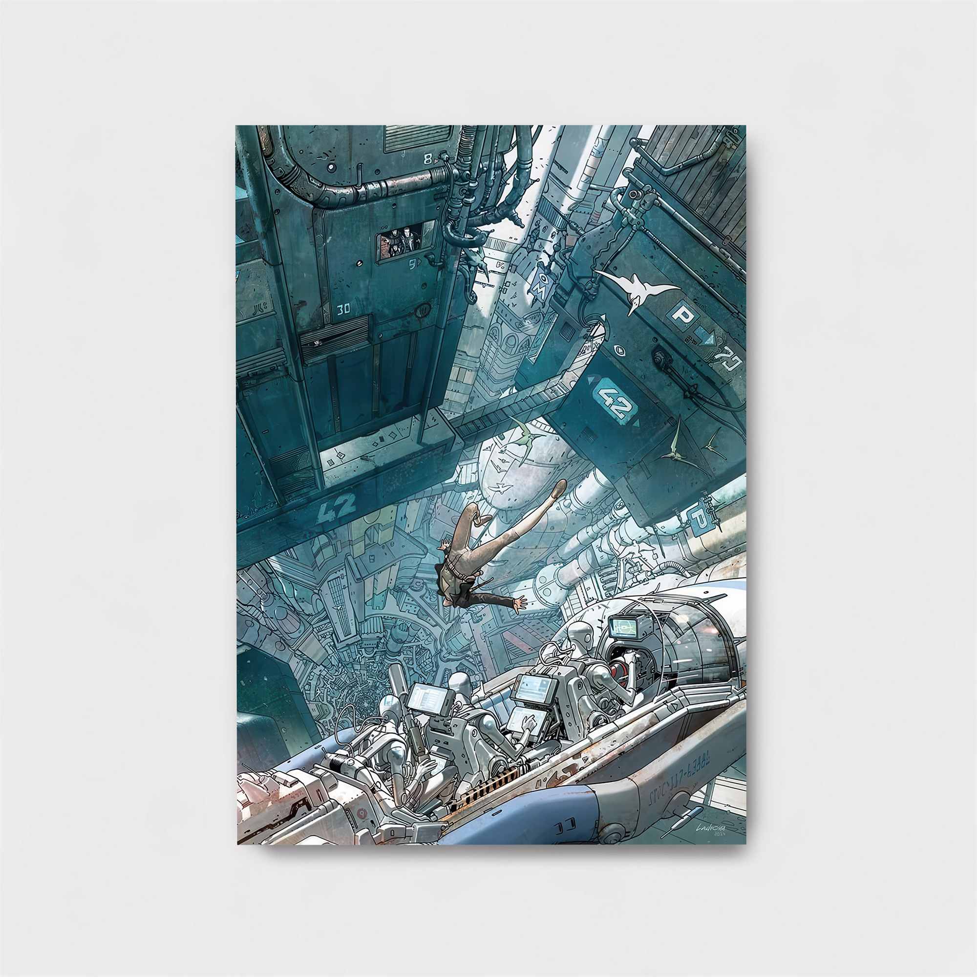 Falling Odyssey Safe Wall Magnetic / M