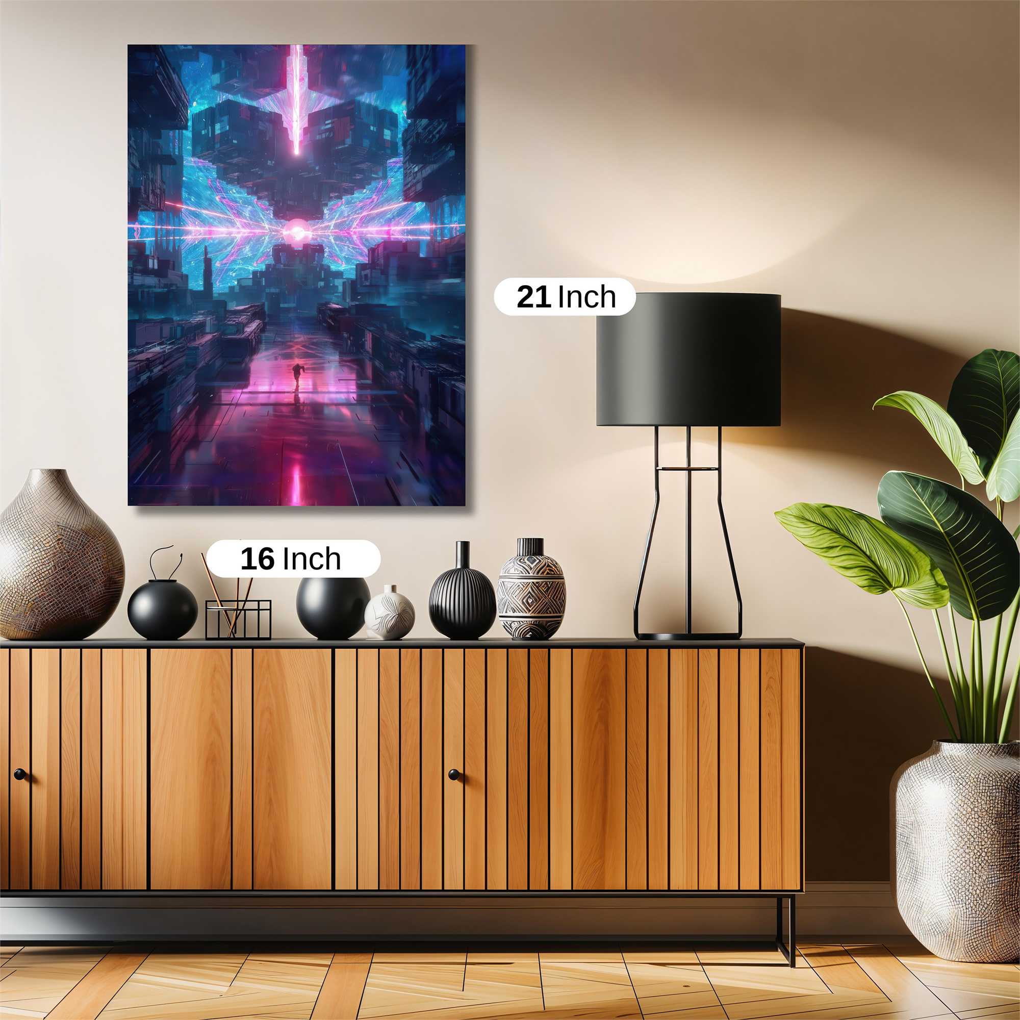 Neon Nexus Safe Wall Magnetic / M