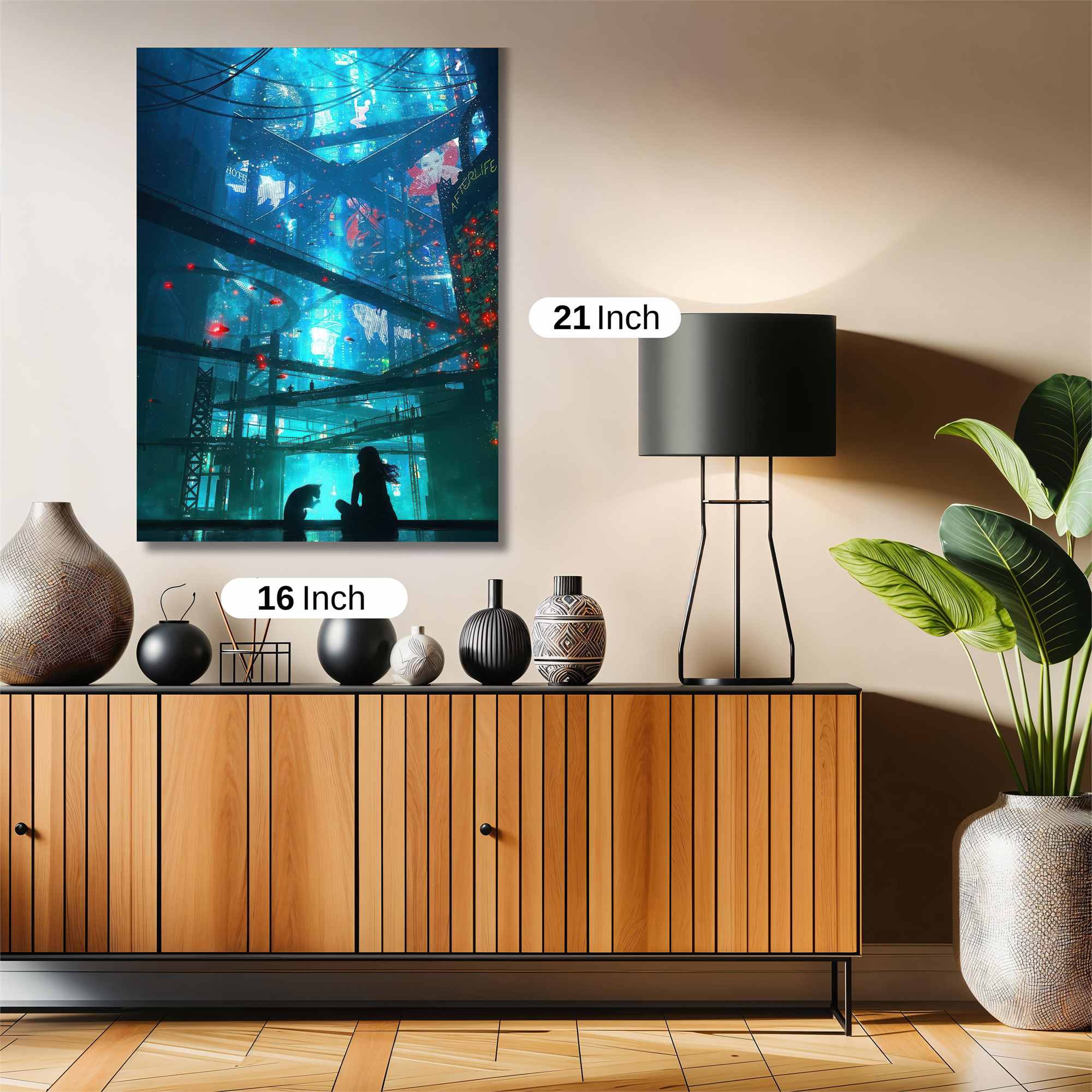 Neon Reverie Safe Wall Magnetic / M