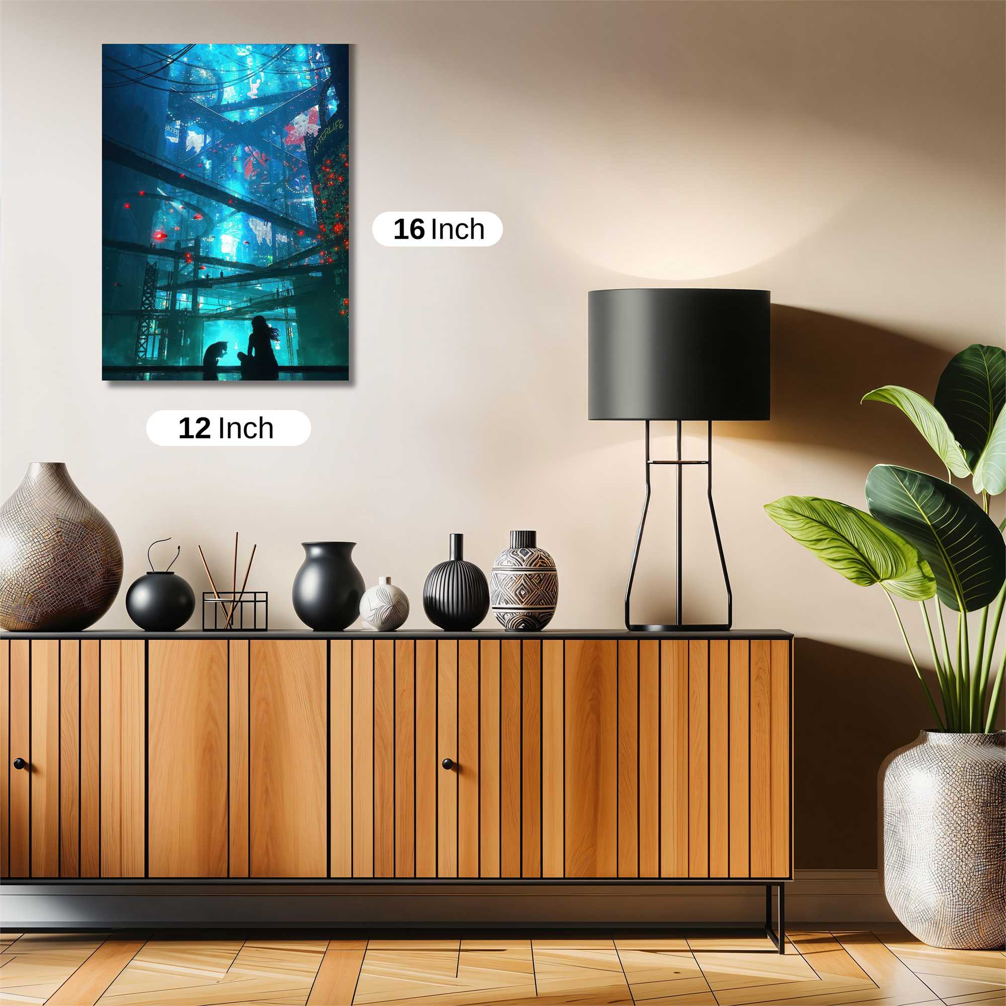 Neon Reverie Safe Wall Magnetic / M