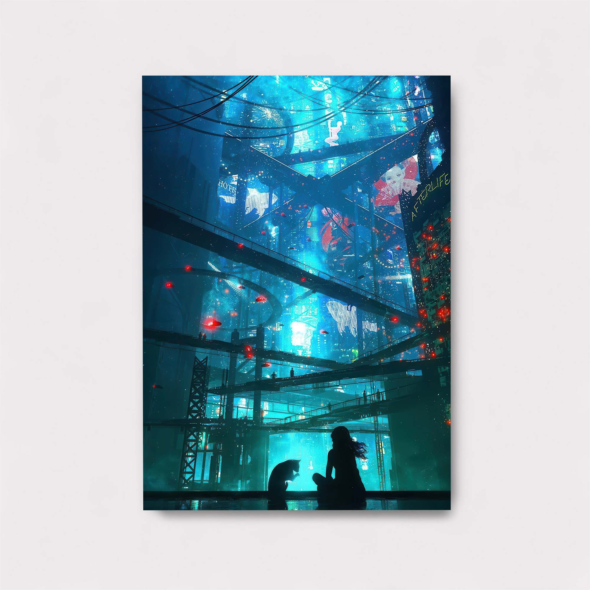 Neon Reverie Safe Wall Magnetic / M