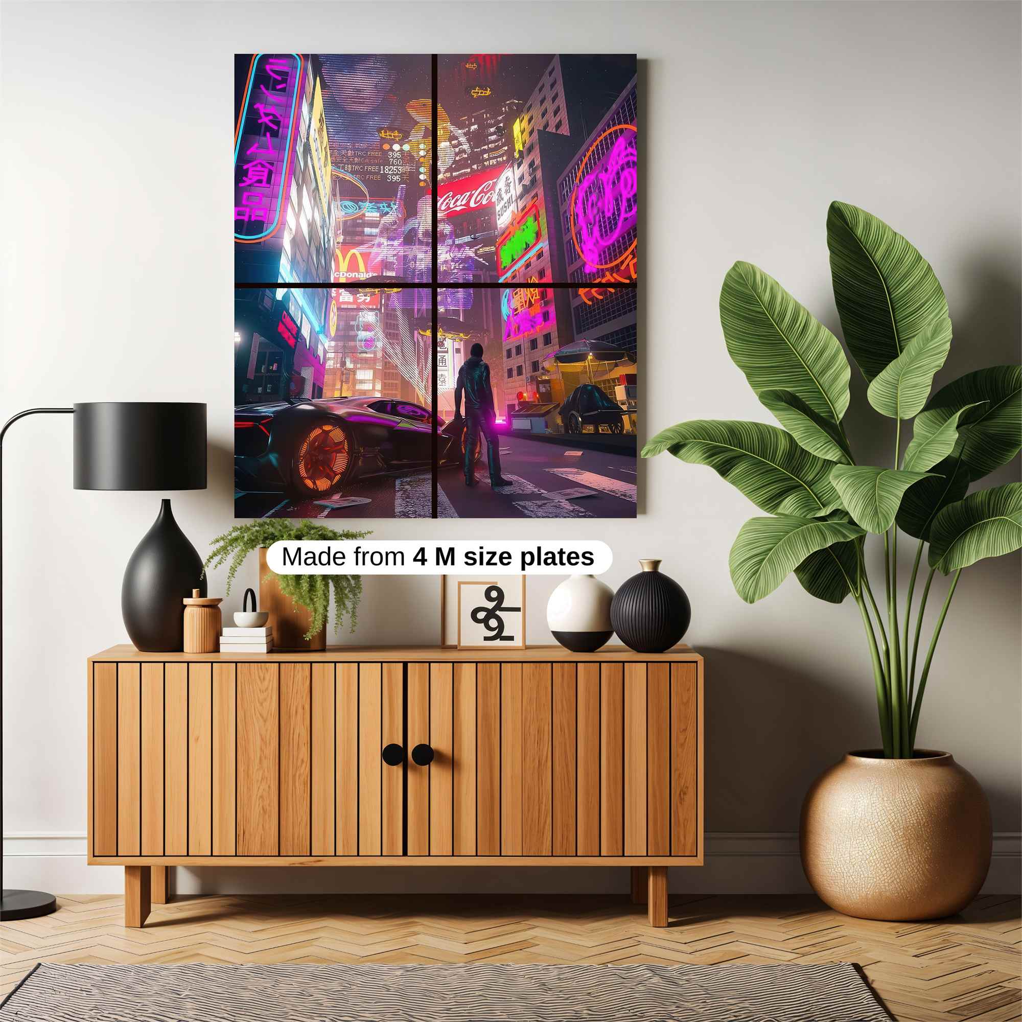 Neon Reverie Safe Wall Magnetic / M