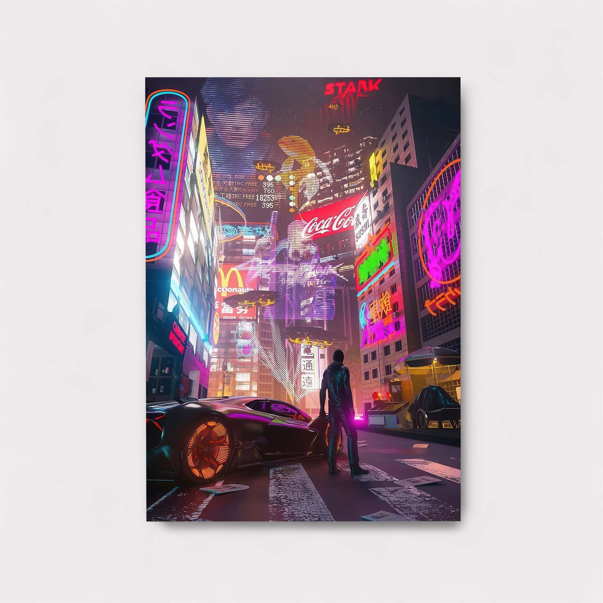 Neon Reverie Safe Wall Magnetic / M