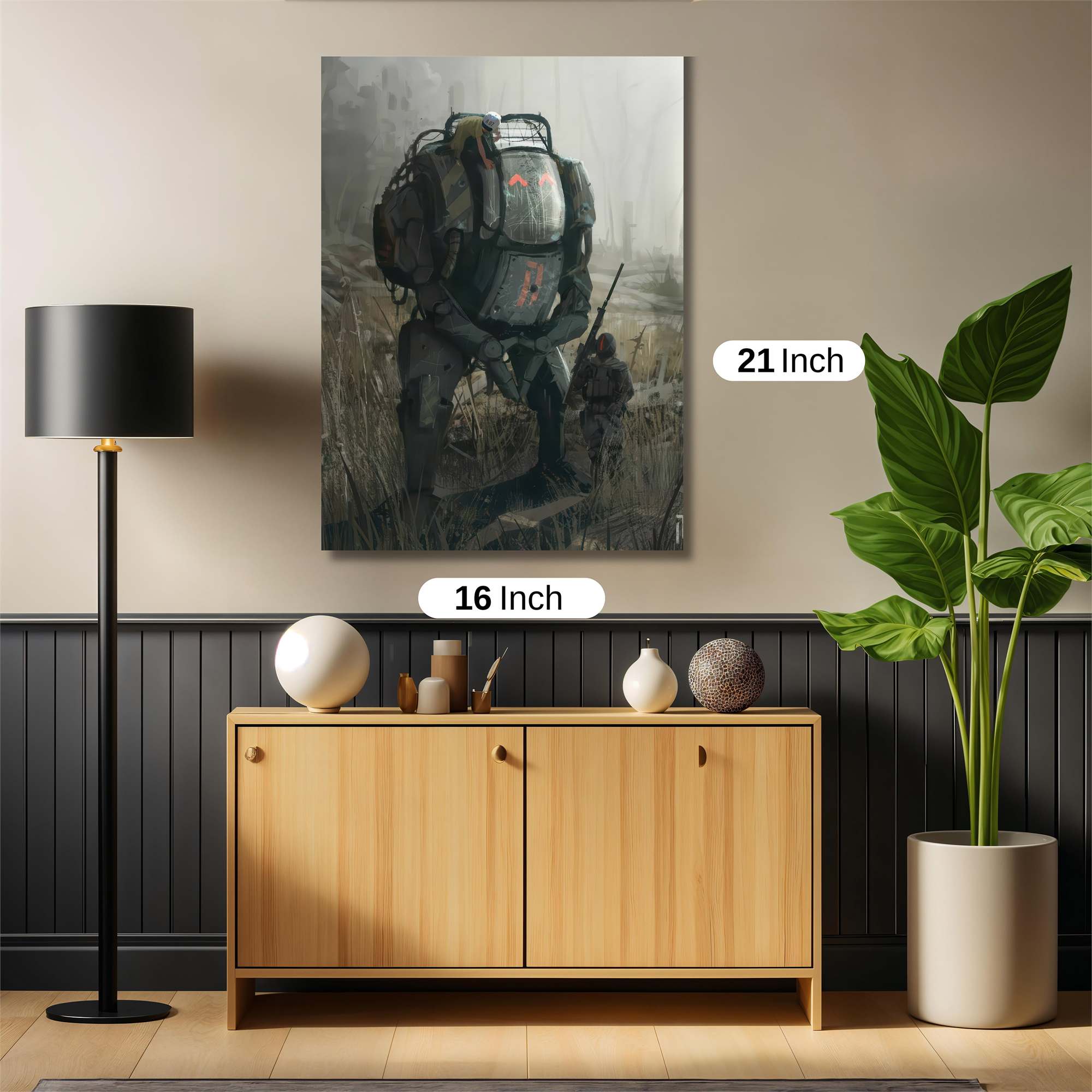 Mech Wanderlust Safe Wall Magnetic / M